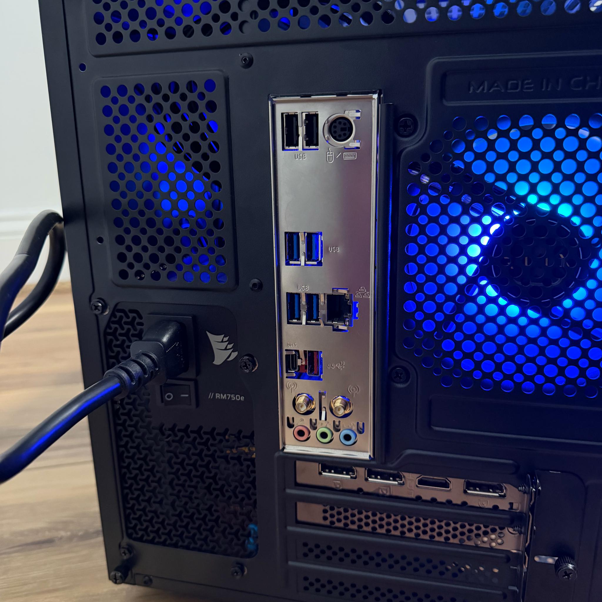🖤🚄"Black Bullet"🚀🖤| 1080/1440p Gaming | RTX 4060 | i5 14400F | 32gb DDR5 | 2TB SSD | WiFi