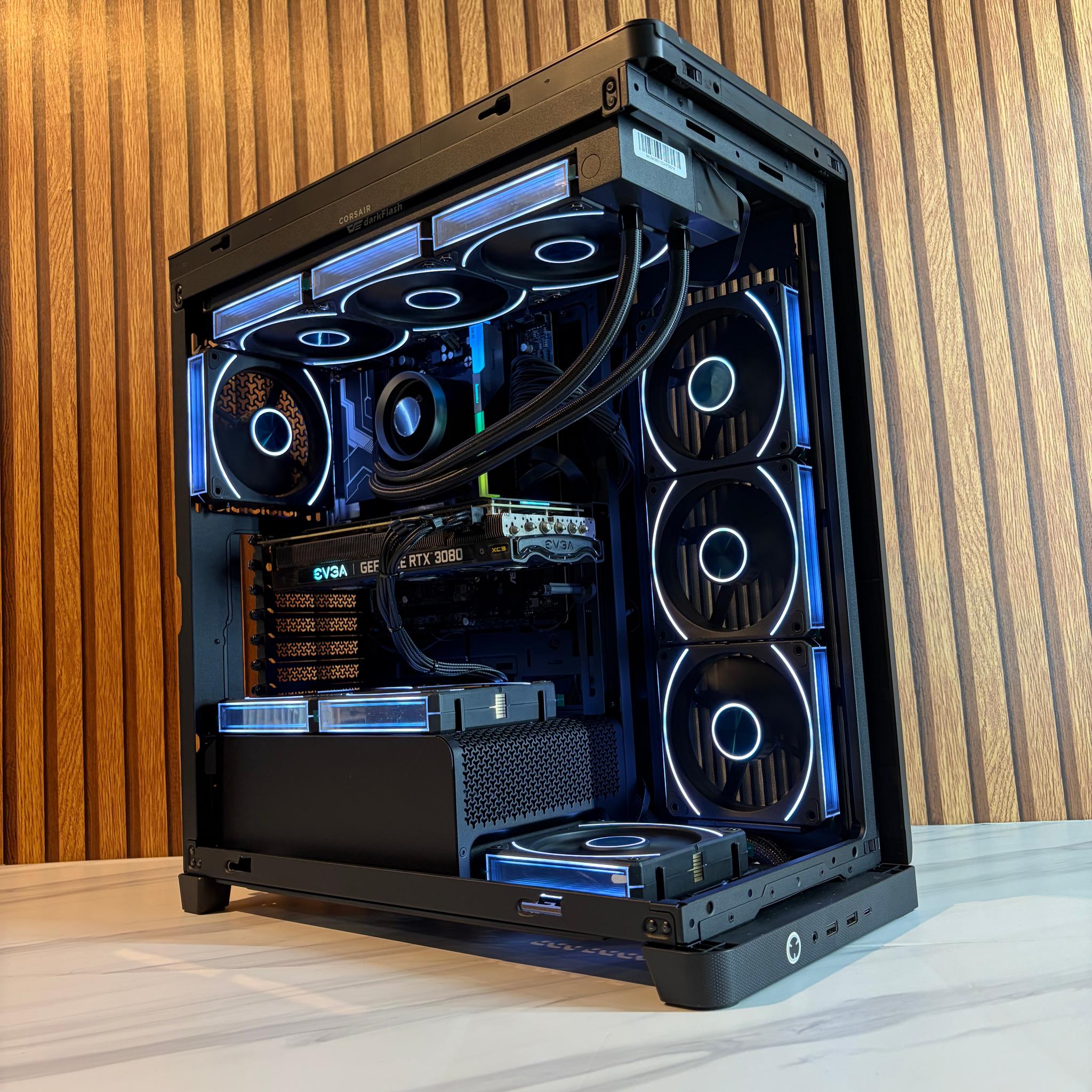 RTX 3080 | RYZEN 5 9600X | 24GB DDR5 | 360MM AIO | 1000W | 1TB