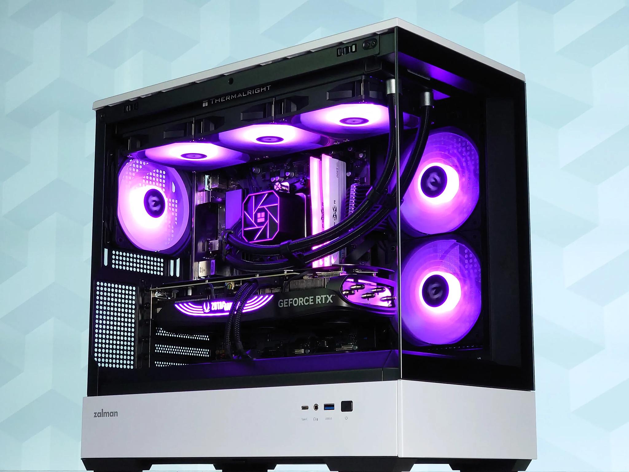🤍🖤🐼 Gaming PC🎍Nvidia RTX 4070 Ti 12GB🎍Ryzen 7 8700F🎍32GB DDR5🎍1TB NVME GEN4