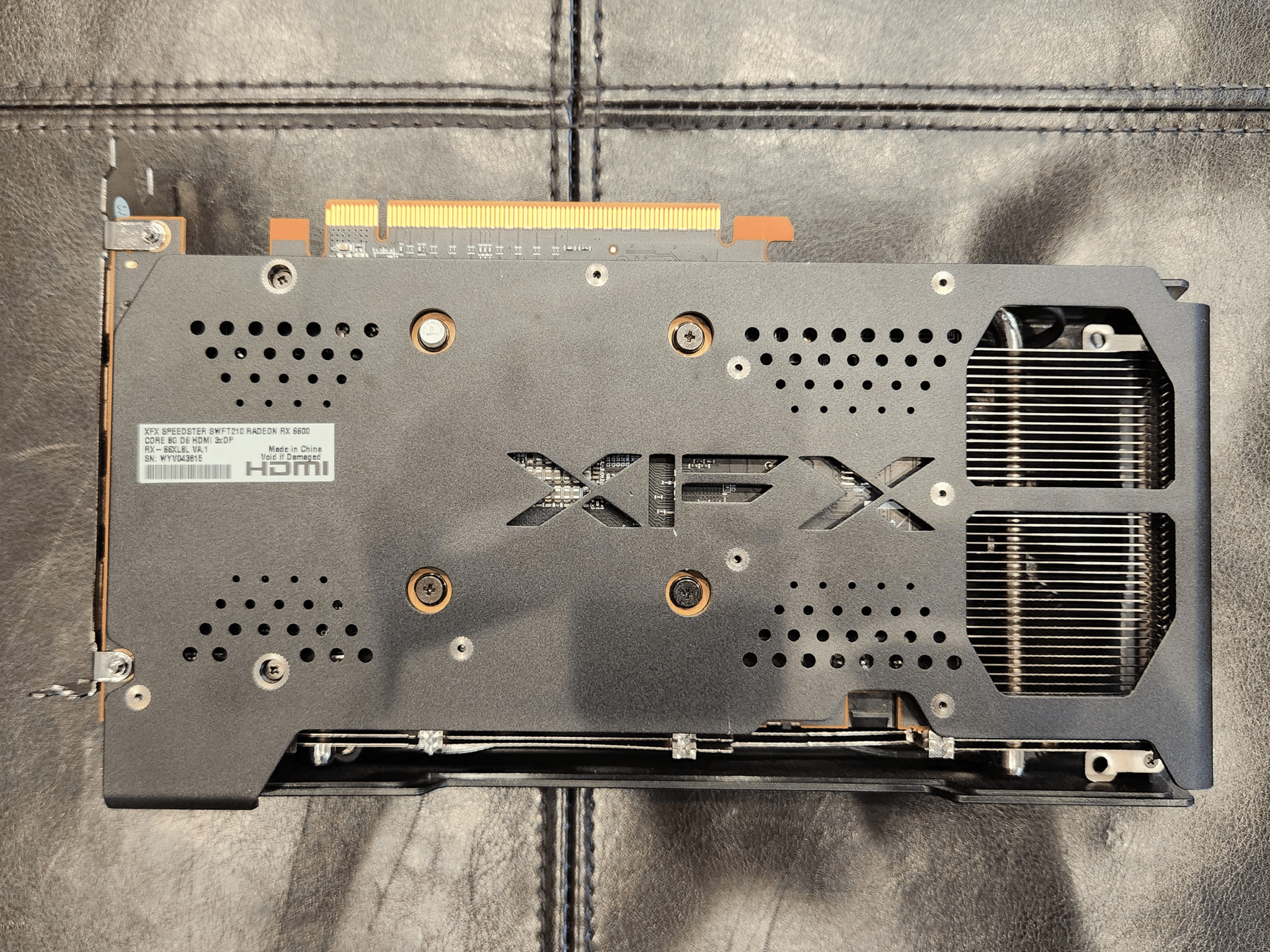 RX 6600 8GB (XFX Speedster SWFT210)