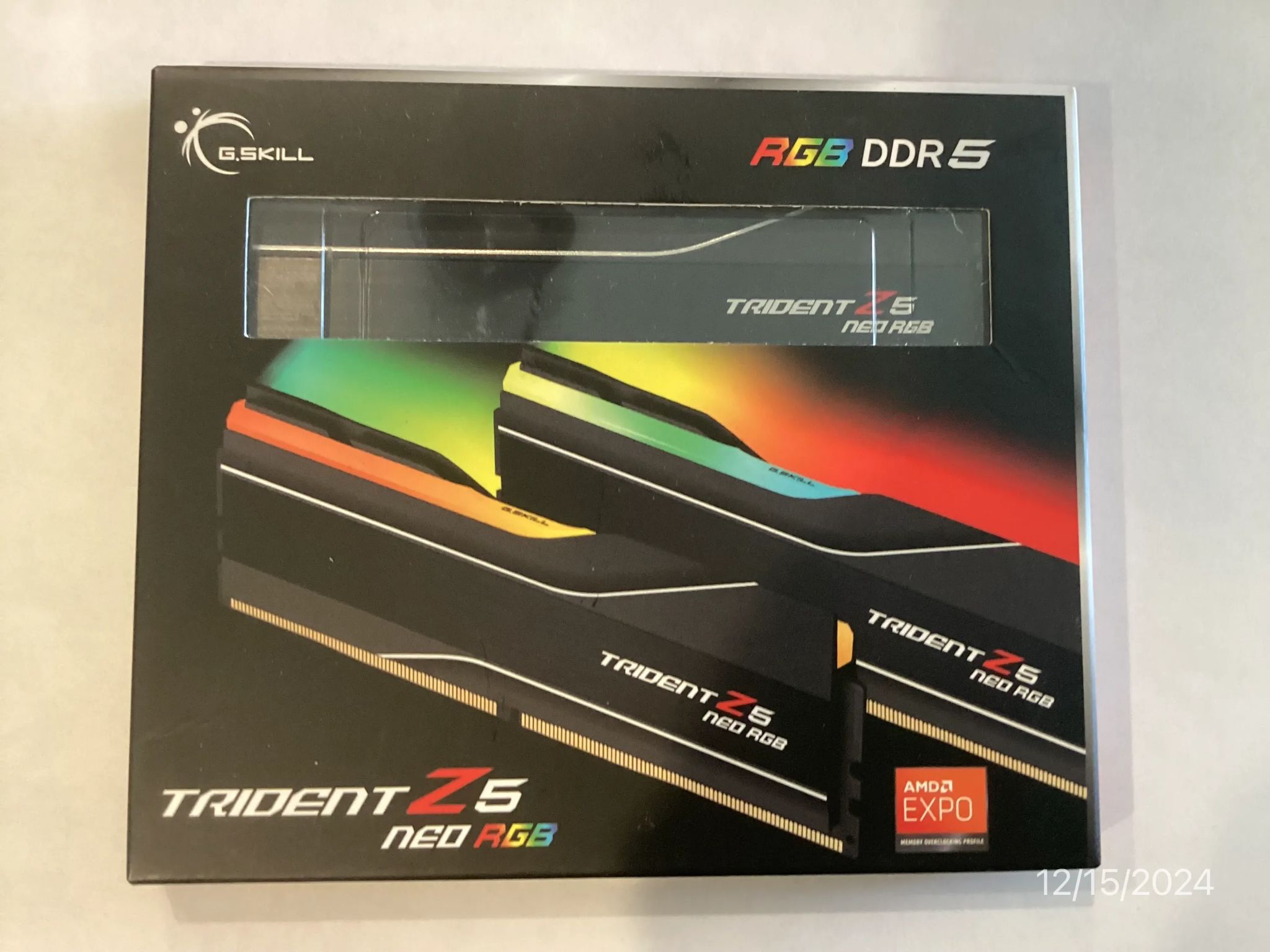 ++ New in Factory Sealed Box ++ G.Skill Trident Z5 Neo RGB DDR5 6000 RAM