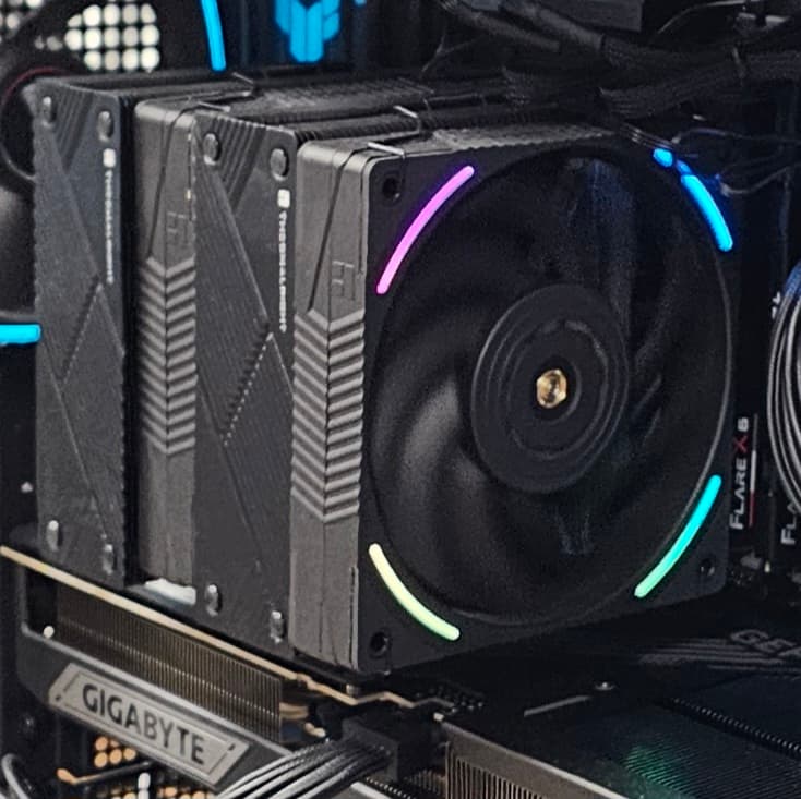 RGB CPU Air Cooler for AMD AM5