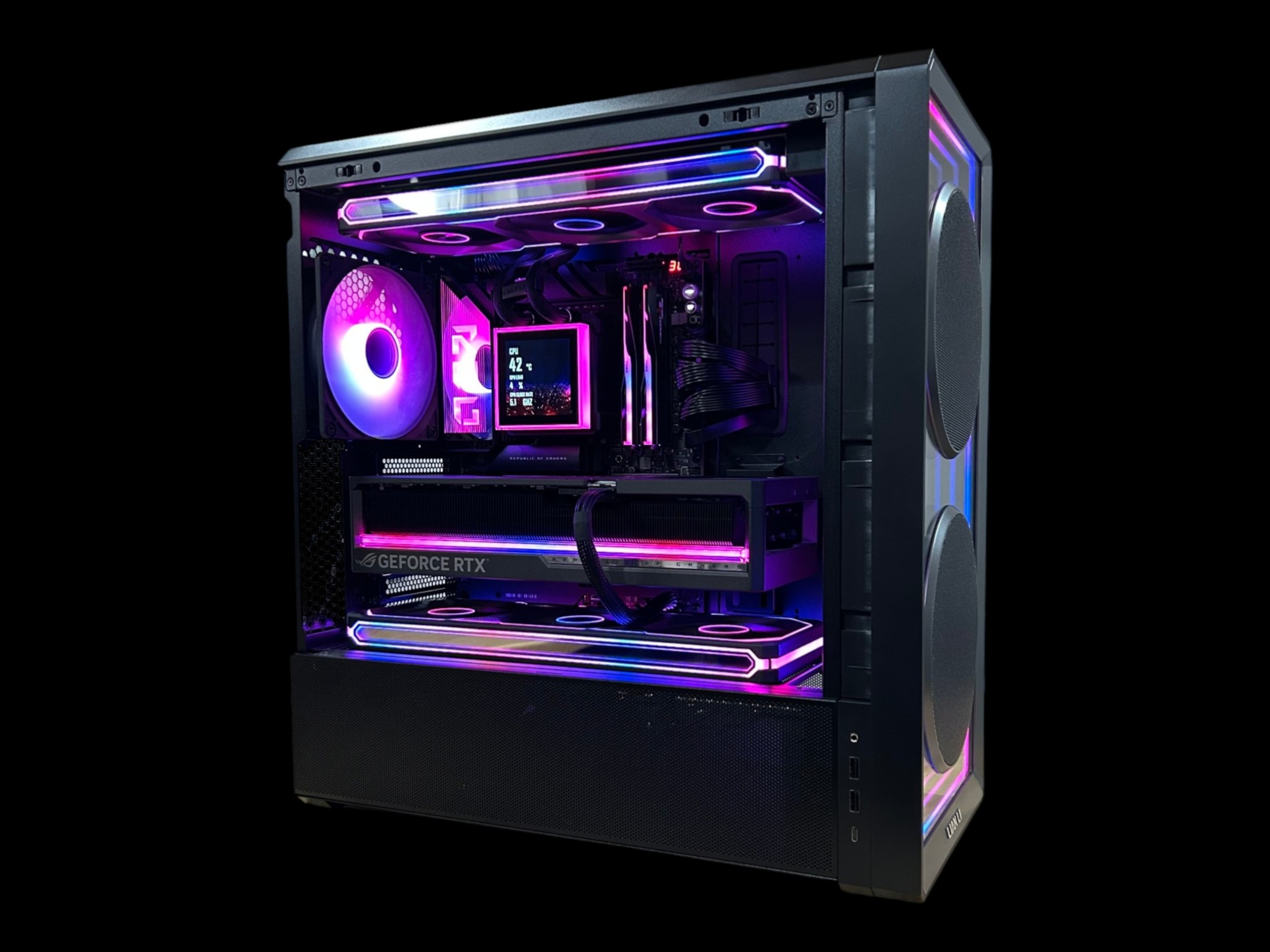 RTX 5090 Astral | Ryzen 7 9850X3D | 64GB DDR5 6200MT/s | 4TB NVMe | 1250W PSU | The Digital Hero