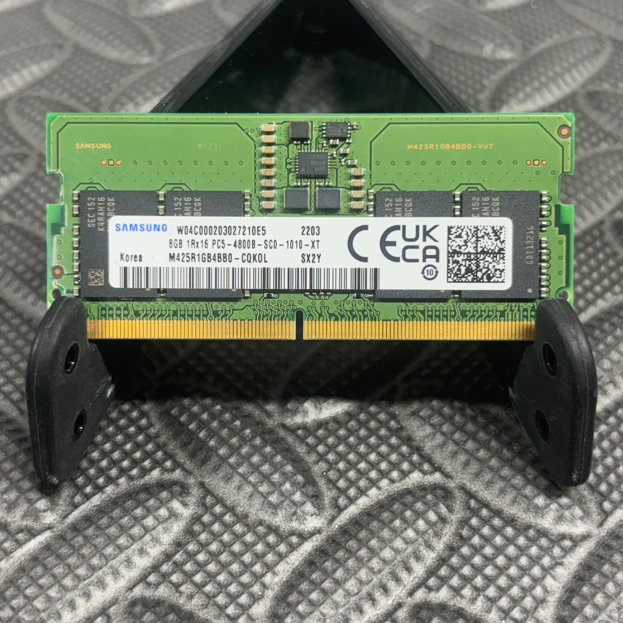 Samsung 16GB (2×8GB) DDR5-4800 PC5-4800B SODIMM Laptop RAM Kit | M425R1GB4BB0-CQK0L