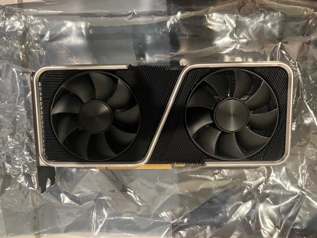 NVIDIA GeForce RTX 3060 Ti Founders Edition Dual-Fan 8GB GDDR6 PCIe 4.0 Graphics Card