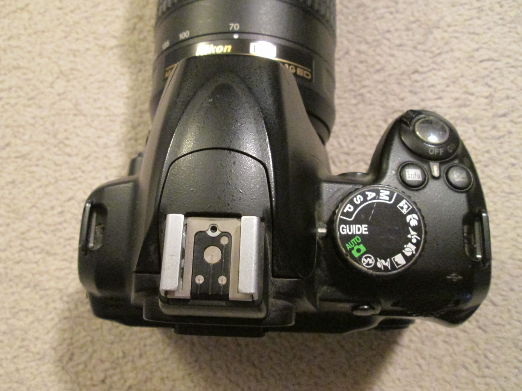 Nikon D3000 With 70-300mm Lens And Accessories
