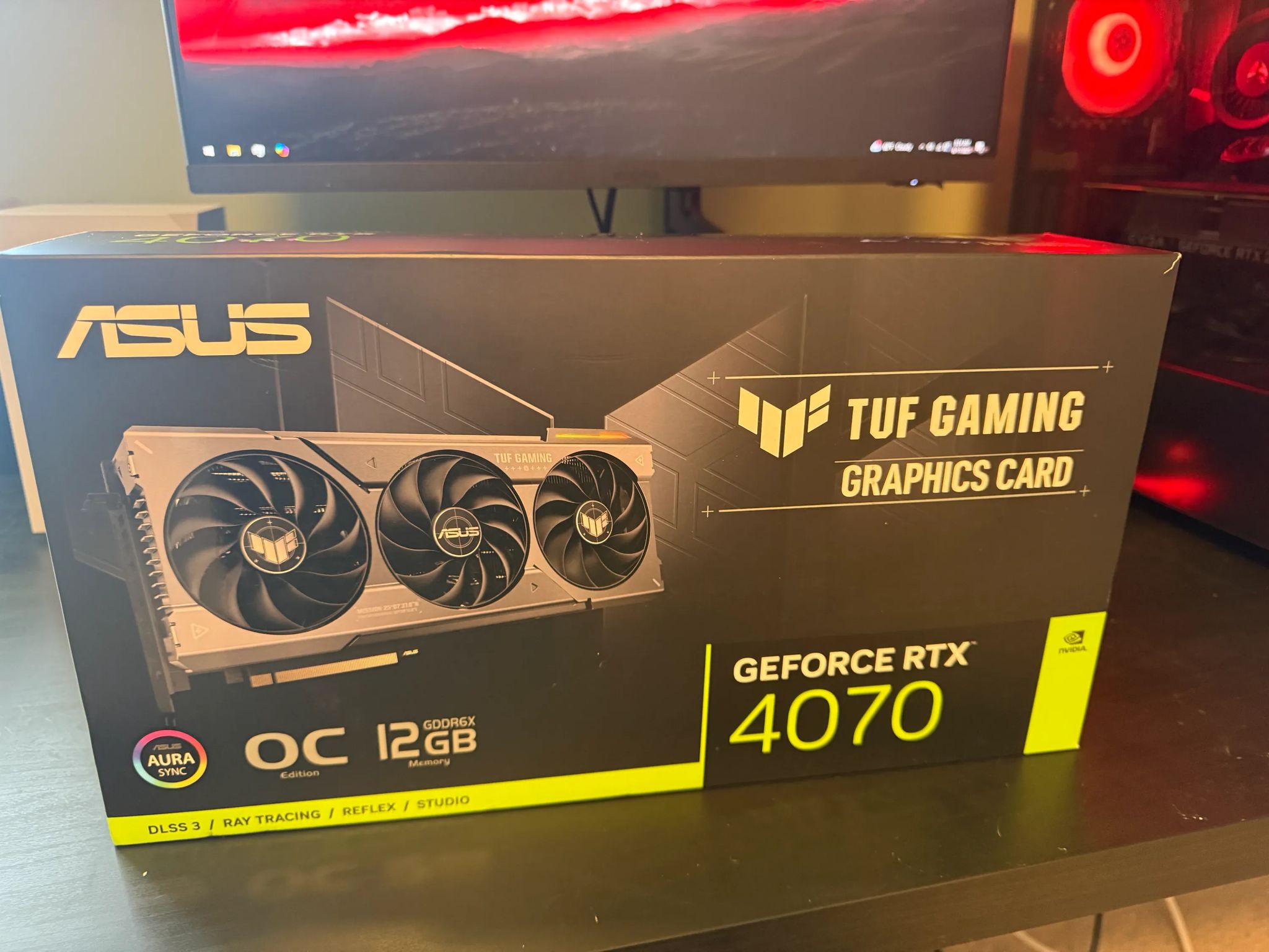4070 OC 12GB GDDR6 ASUS TUF Edition