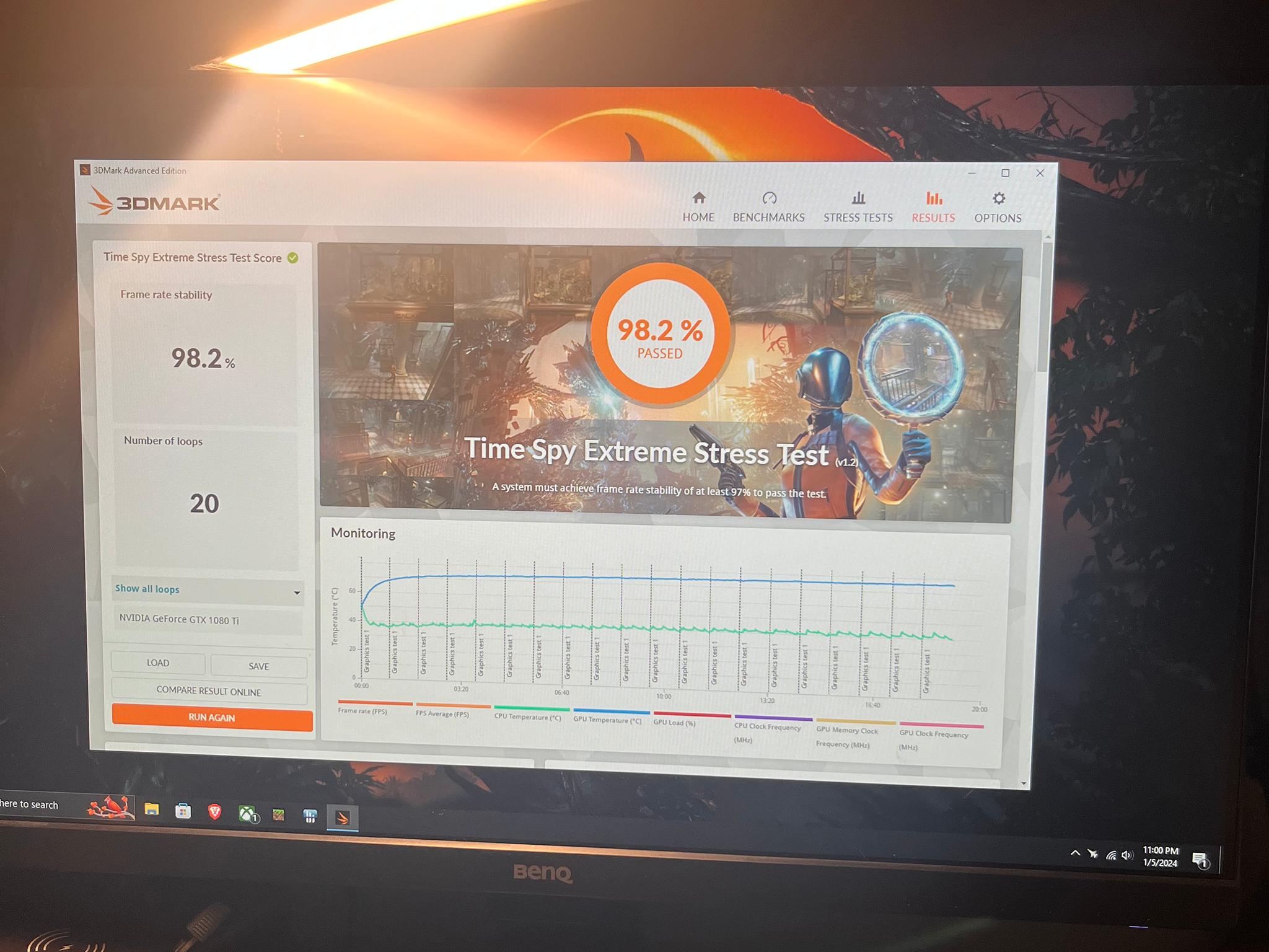 Ryzen 5 5600X, 1080 ti founders edition, 32Gb Ram