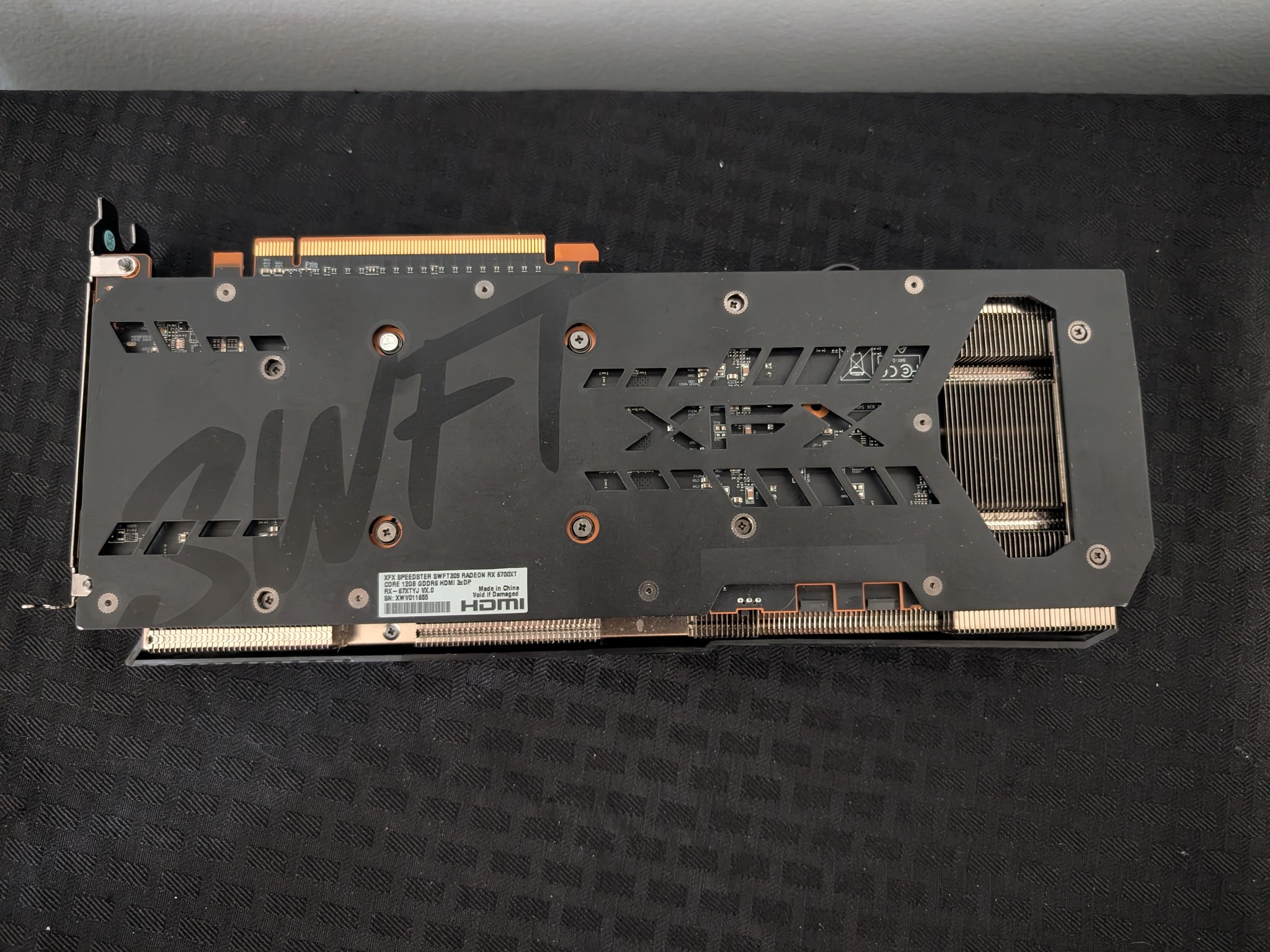 XFX Speedster QICK 319 BLACK RX 6700 XT