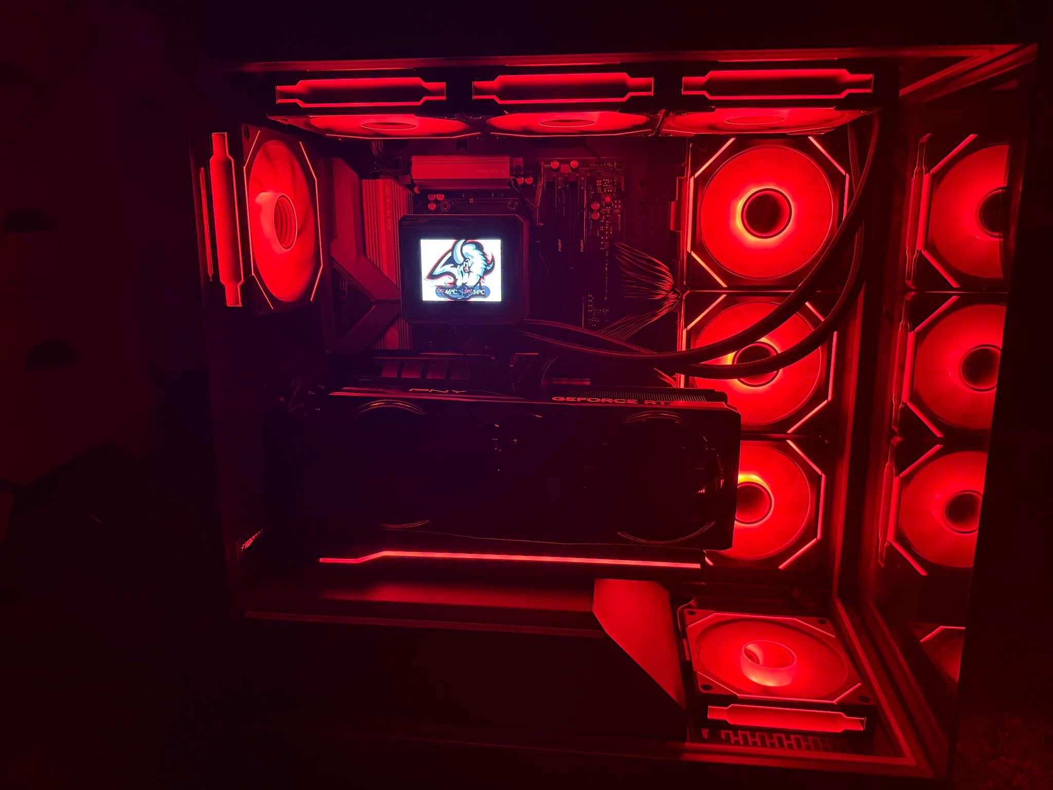 Custom Gaming PC Build | NVIDIA RTX 5070 ti | 32GBs Ram DDR5 | 2tb M.2 NVMe | AIO Cooler w display