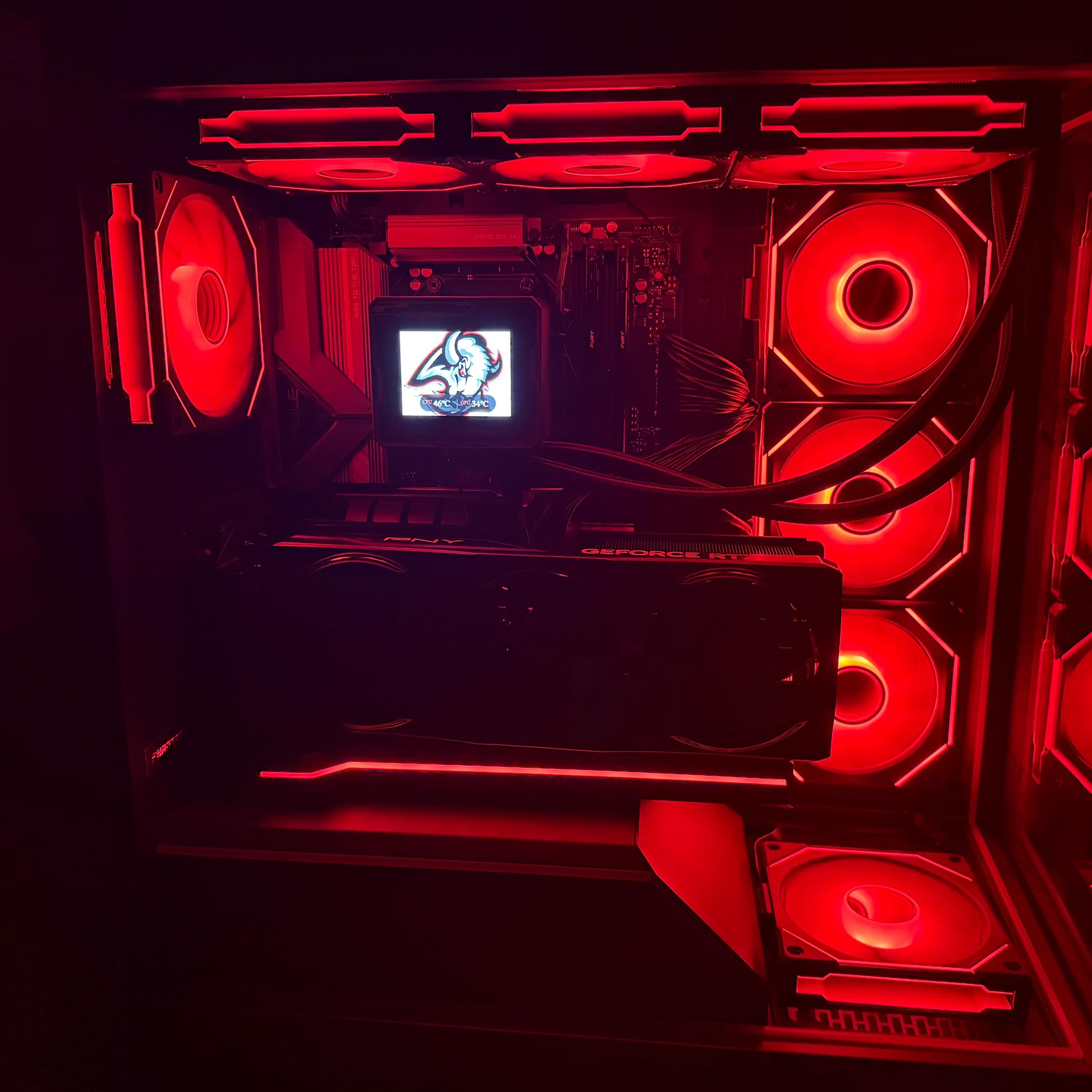 Custom Gaming PC Build | NVIDIA RTX 5070 ti | 32GBs Ram DDR5 | 2tb M.2 NVMe | AIO Cooler w display