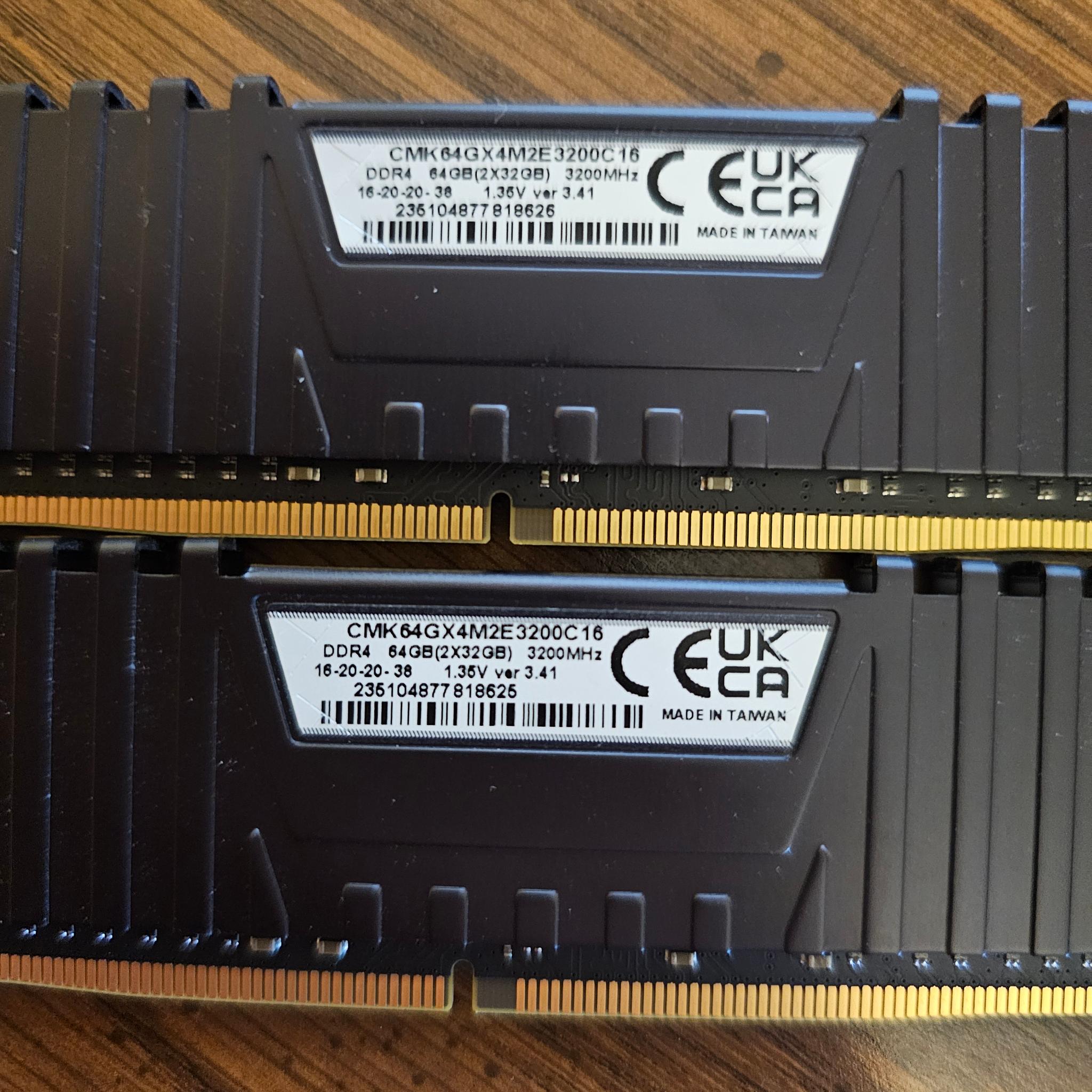 Corsair Vengeance LPX 64GB (2 x 32GB) DDR4-3200