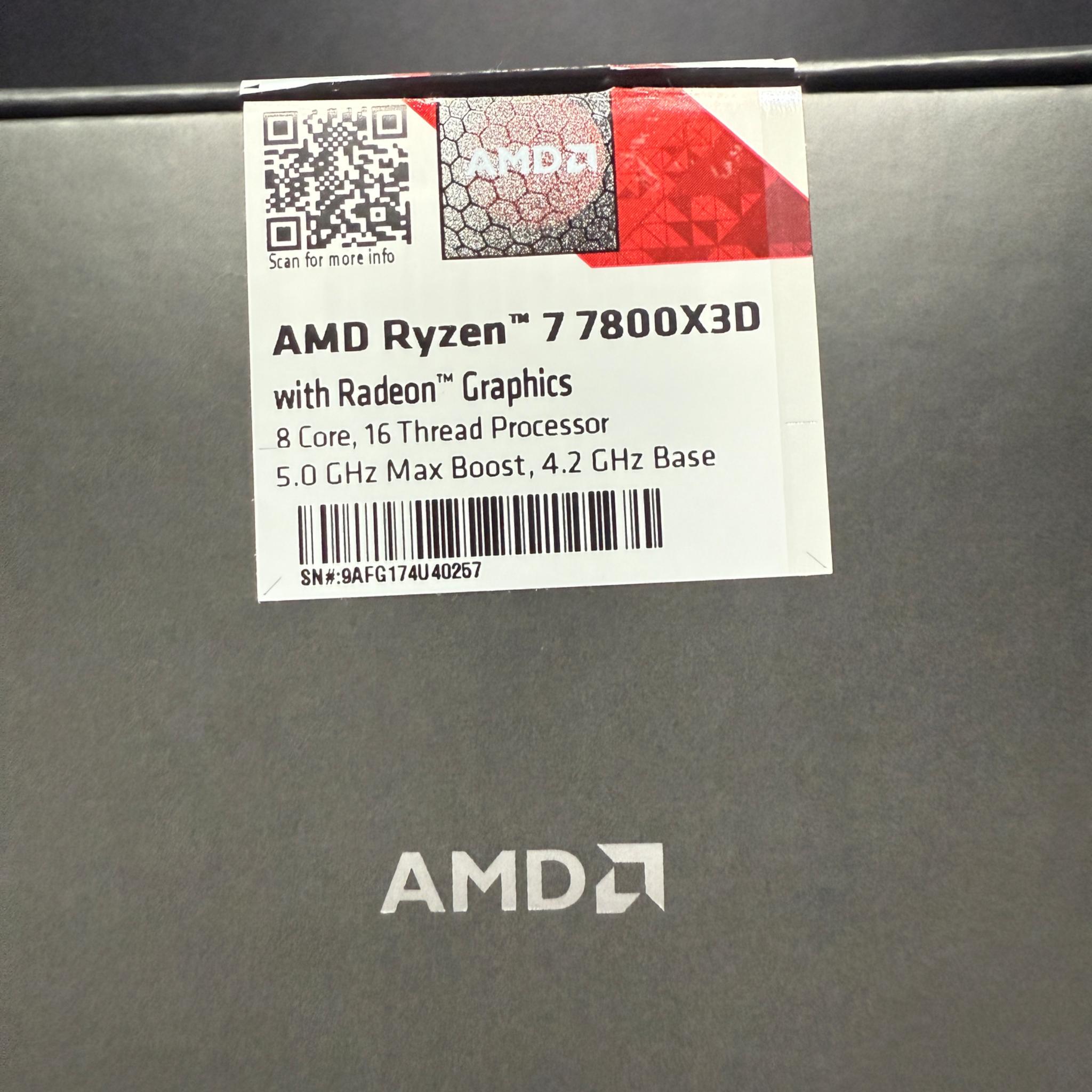 AMD Ryzen 7 7800X3D AM5