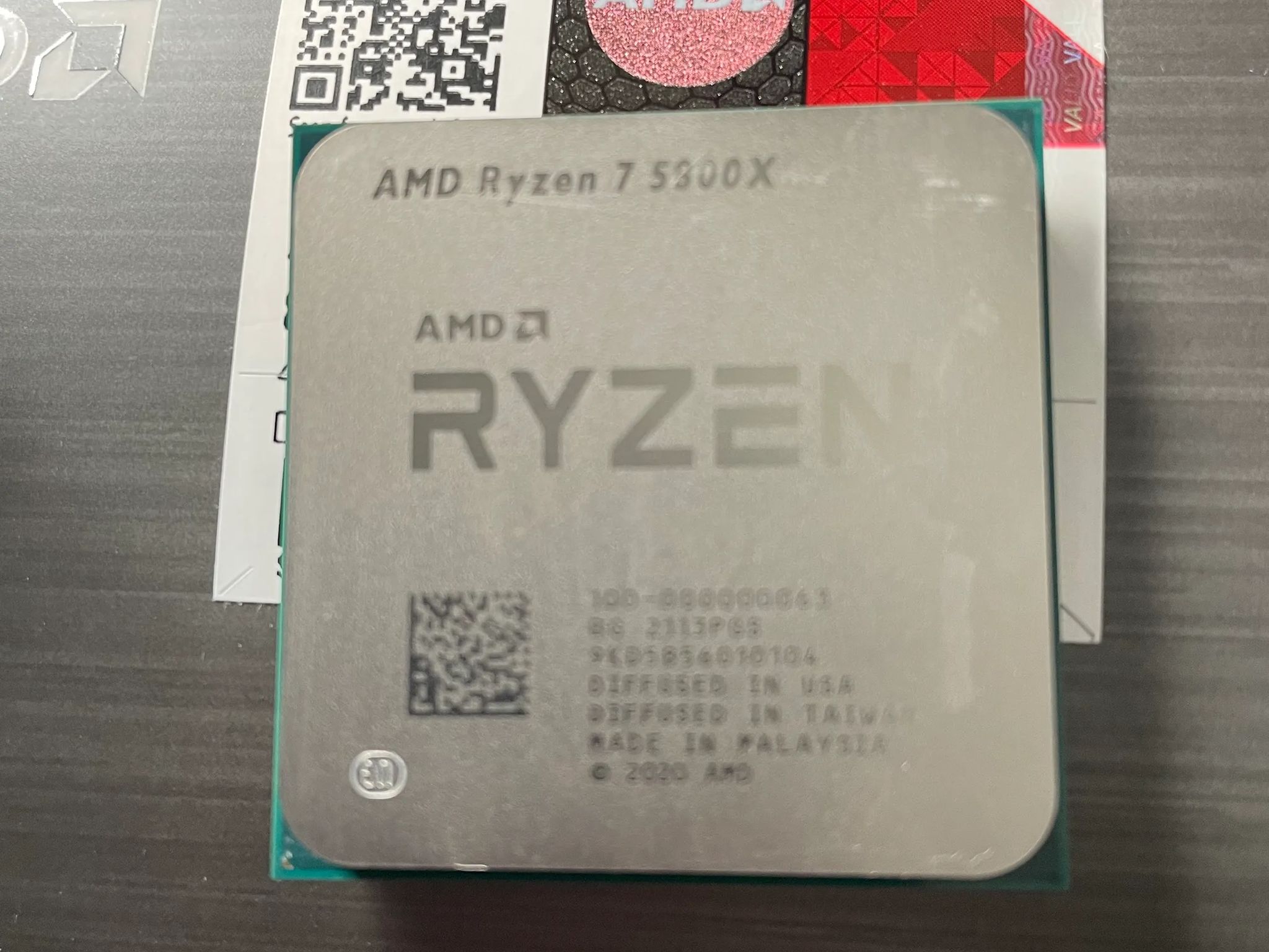 AMD Ryzen 7 5800X 3.8 Ghz 8-Core Processor (CPU) - Very good condition 