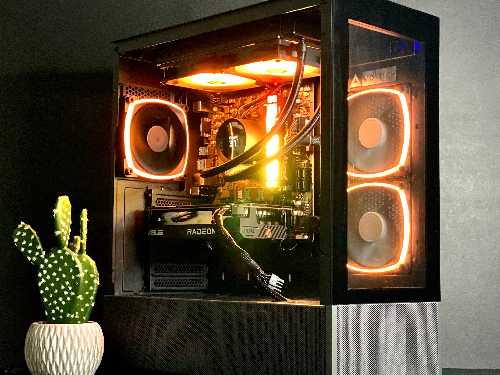 The Liquid cooled AM5 Beast| Ryzen 5 7500F w/ RX 7600 32GB DDR5 RAM| 1TB NVMe| Windows 11