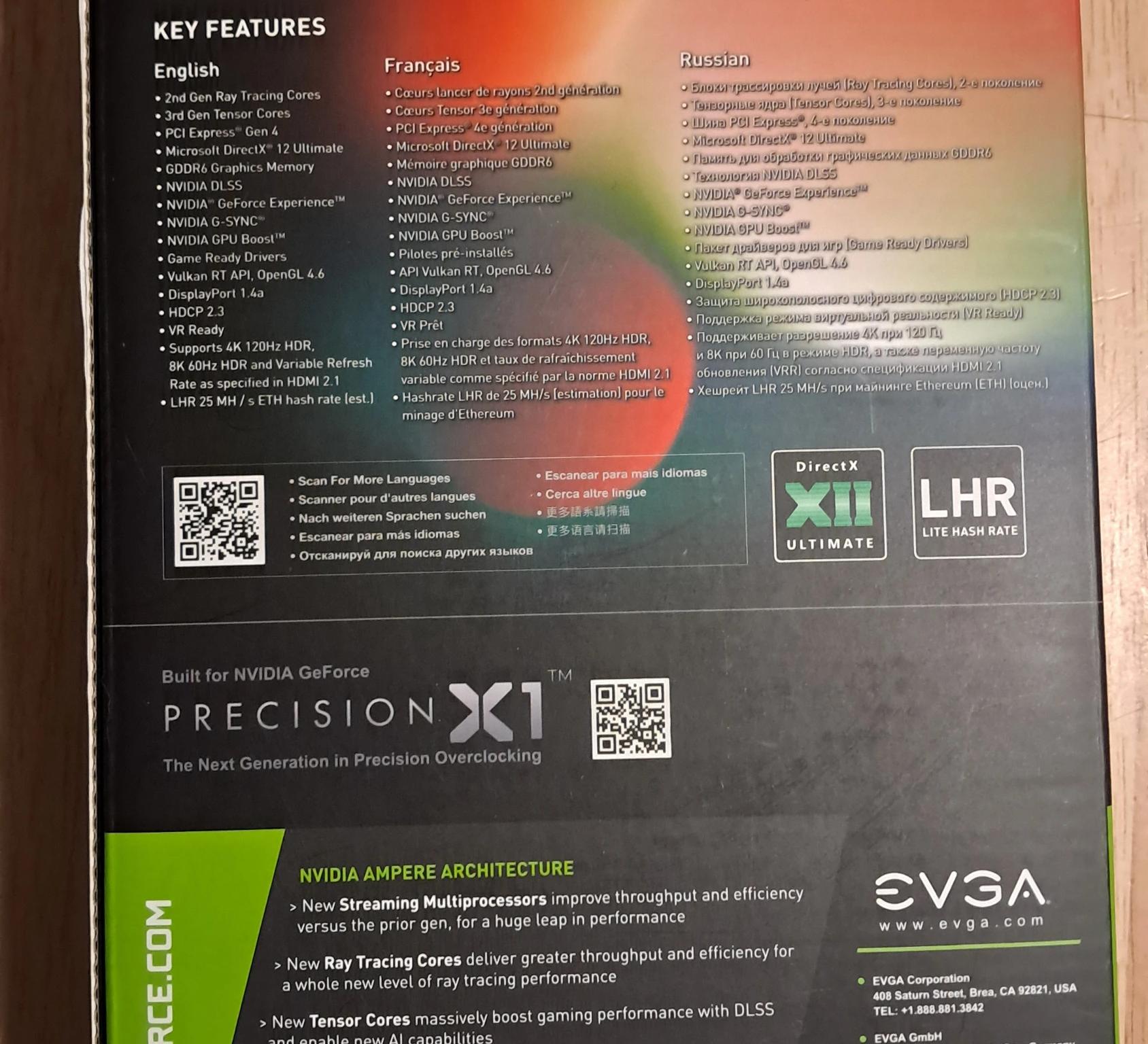 EVGA Geforce RTX 3060 Ti XC