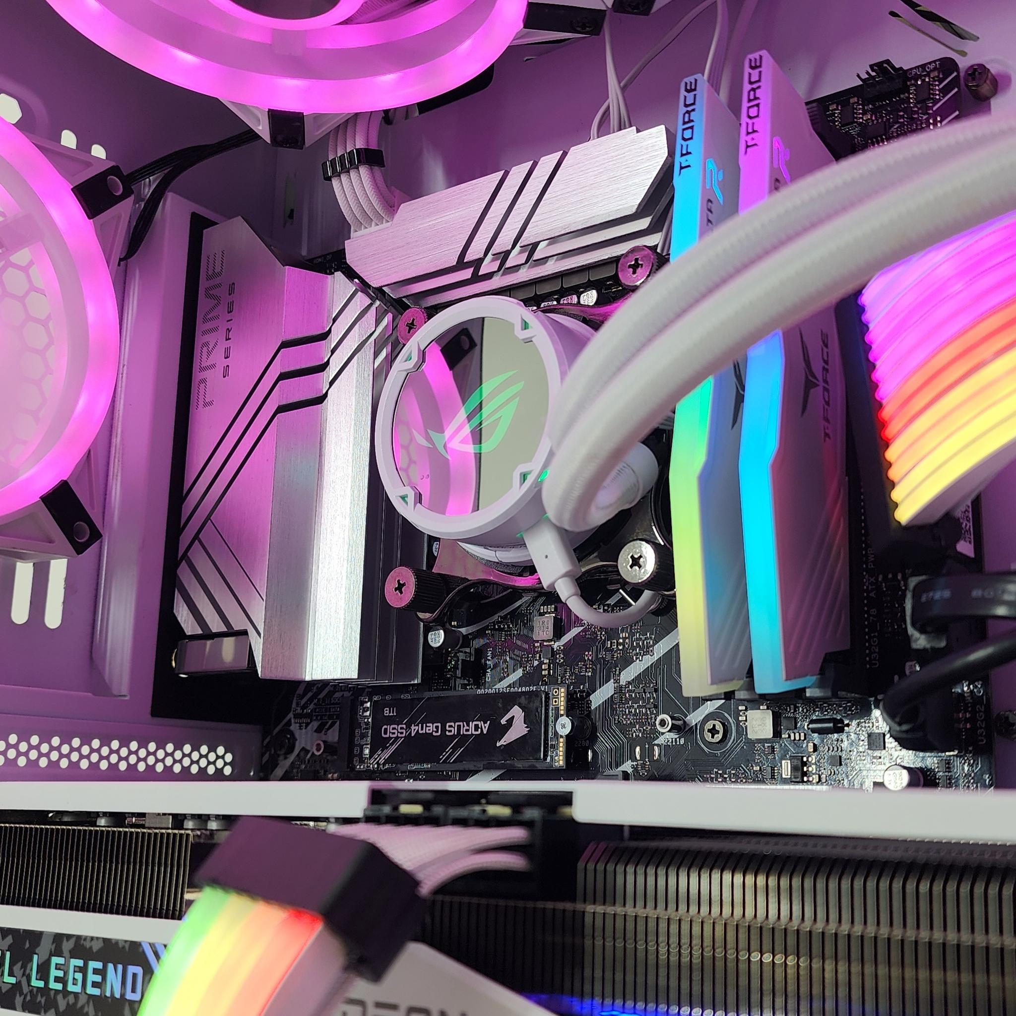 Gaming PC i9-14900K 32GB RAM 1TB SSD RX 7600 XT 16GB Windows 11 Computer