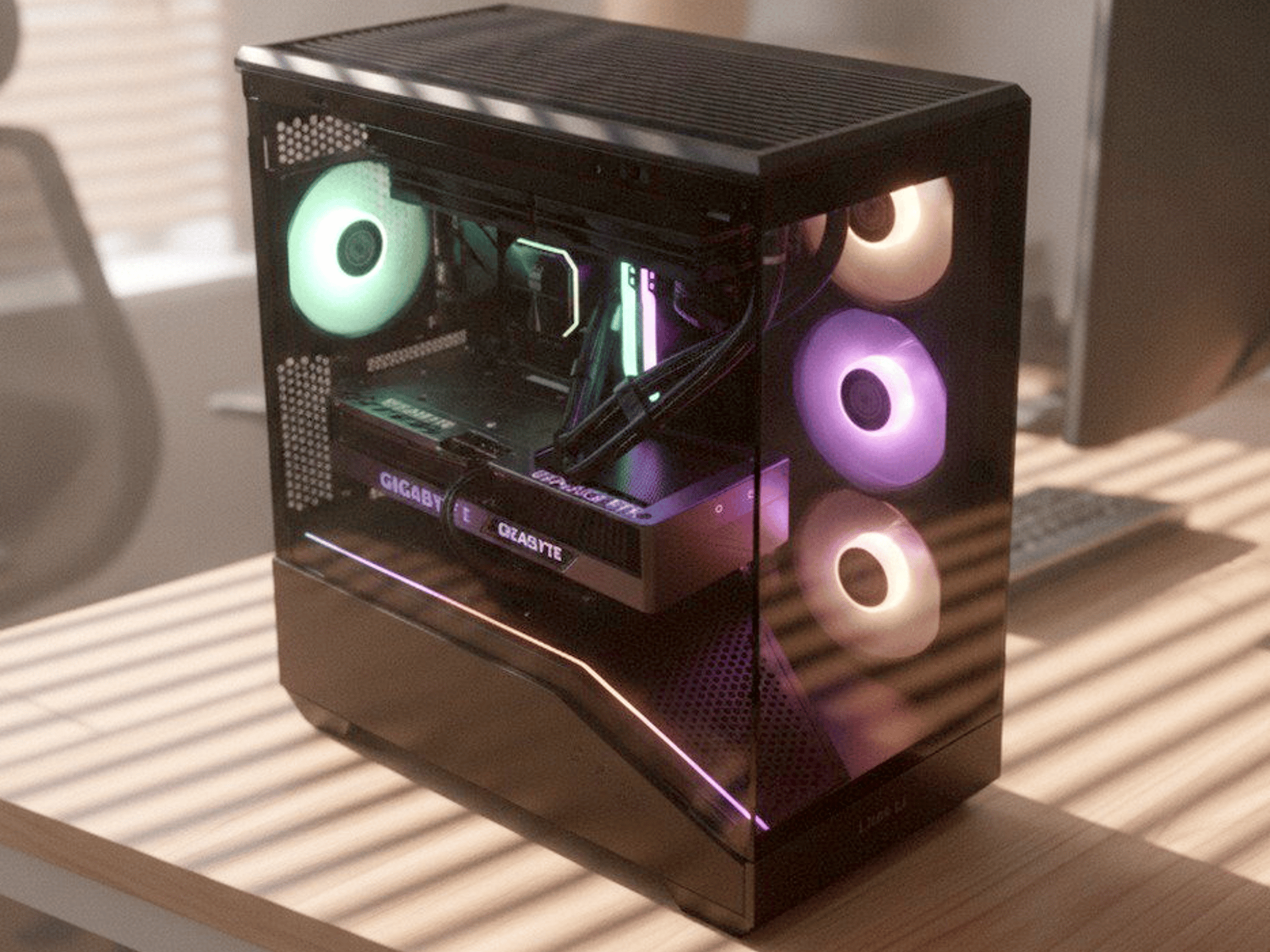Super Smooth RTX 4070 Ti Gaming PC — Ryzen 5 7600X | 32GB DDR5 | 240mm AIO | Lian Li V100R Mini