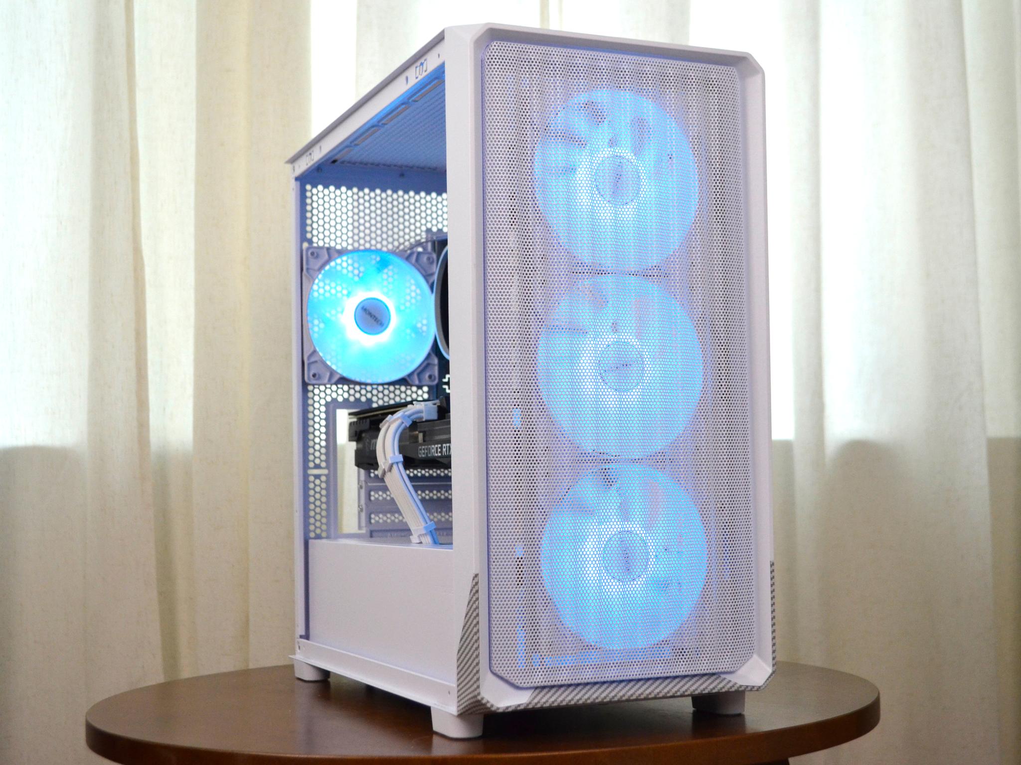 𝗺𝘆𝘀𝘁𝗶𝗰 | Ryzen 5 5500, RTX 3070, 32GB RAM | 1440p White Gaming PC