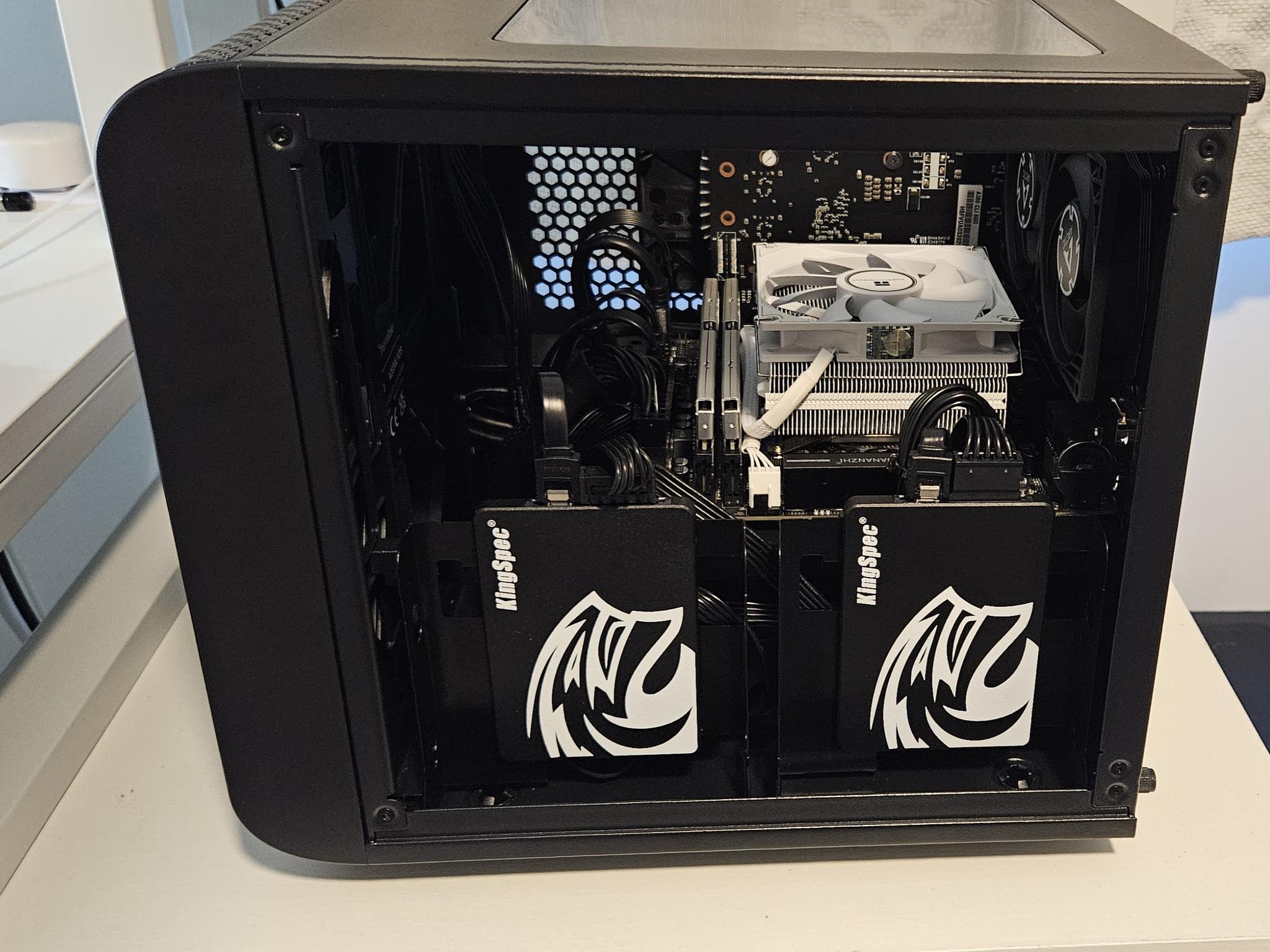 Beginner's Budget Intel 1080p Gaming PC ALL NEW BUILD ITX Form Factor