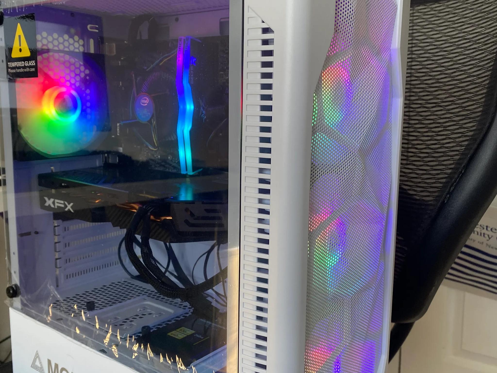 Rx580 4gb Intel core i3-10100 Gaming PC RGB WIFI