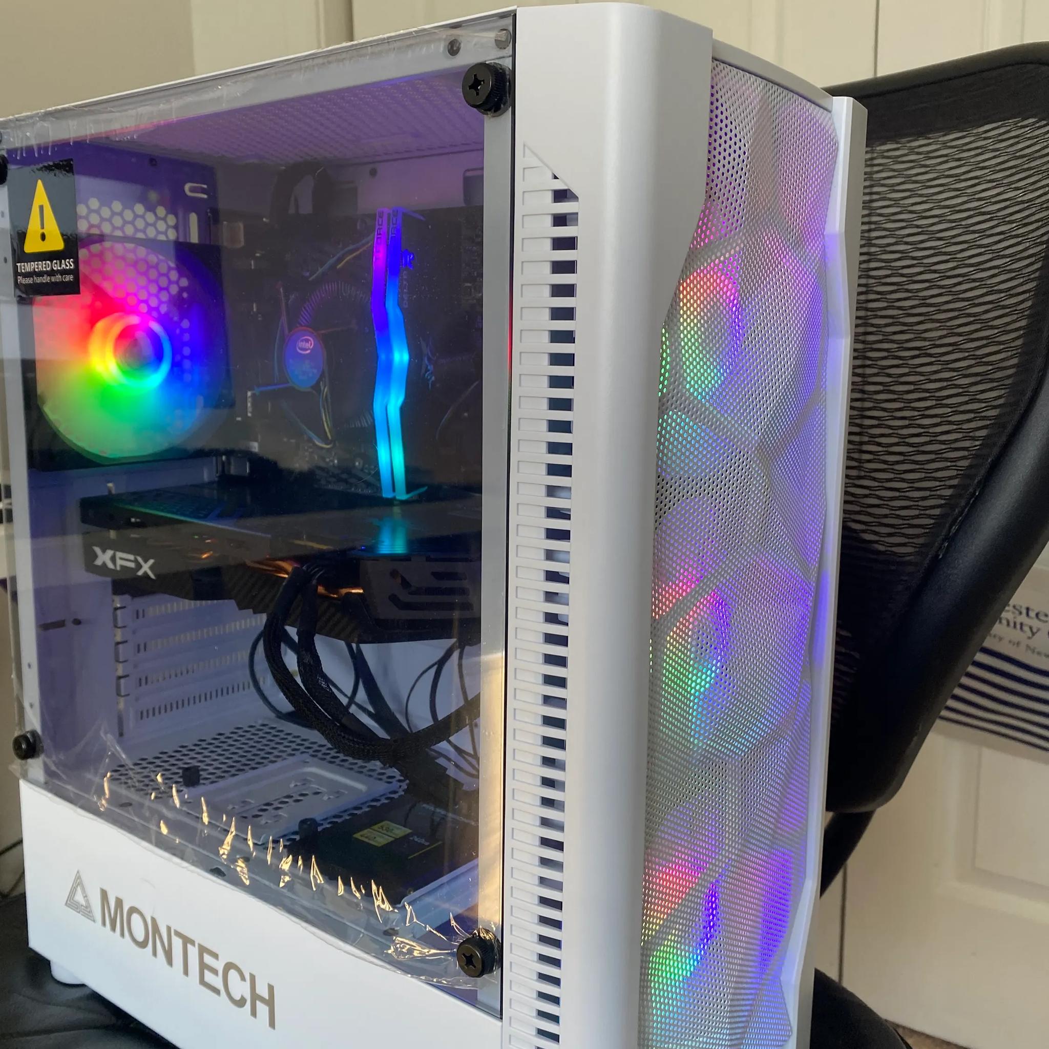 Rx580 4gb Intel core i3-10100 Gaming PC RGB WIFI