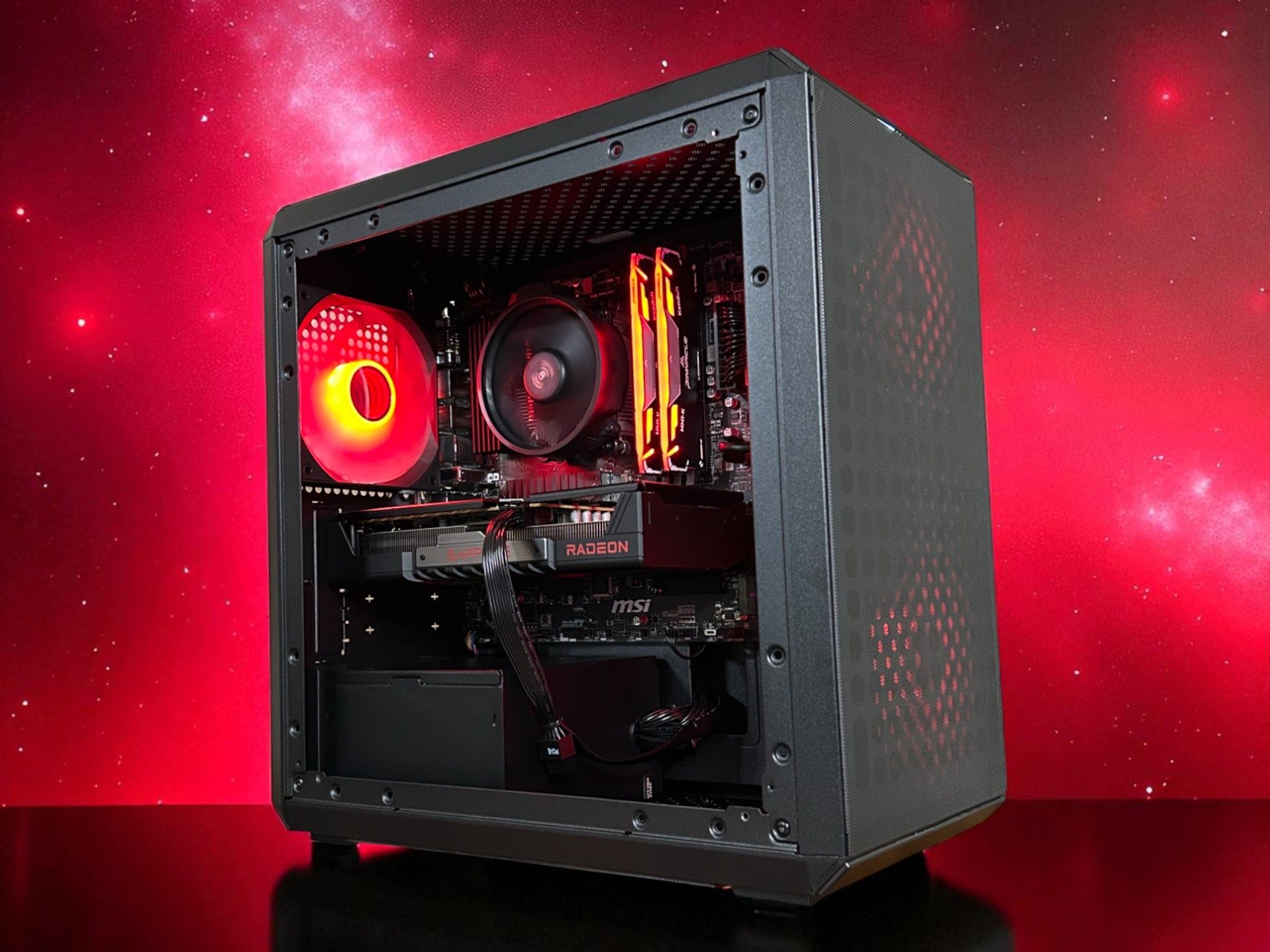 *SALE* RX 9060XT 8GB | Ryzen 5 5600 | 32GB DDR4 | 1TB NVMe | The Dark Trooper RX