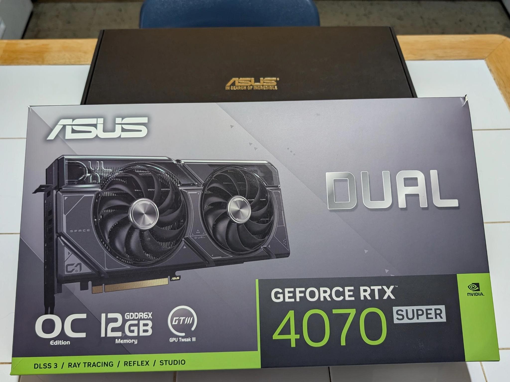 Asus Dual RTX 4070 Super OC