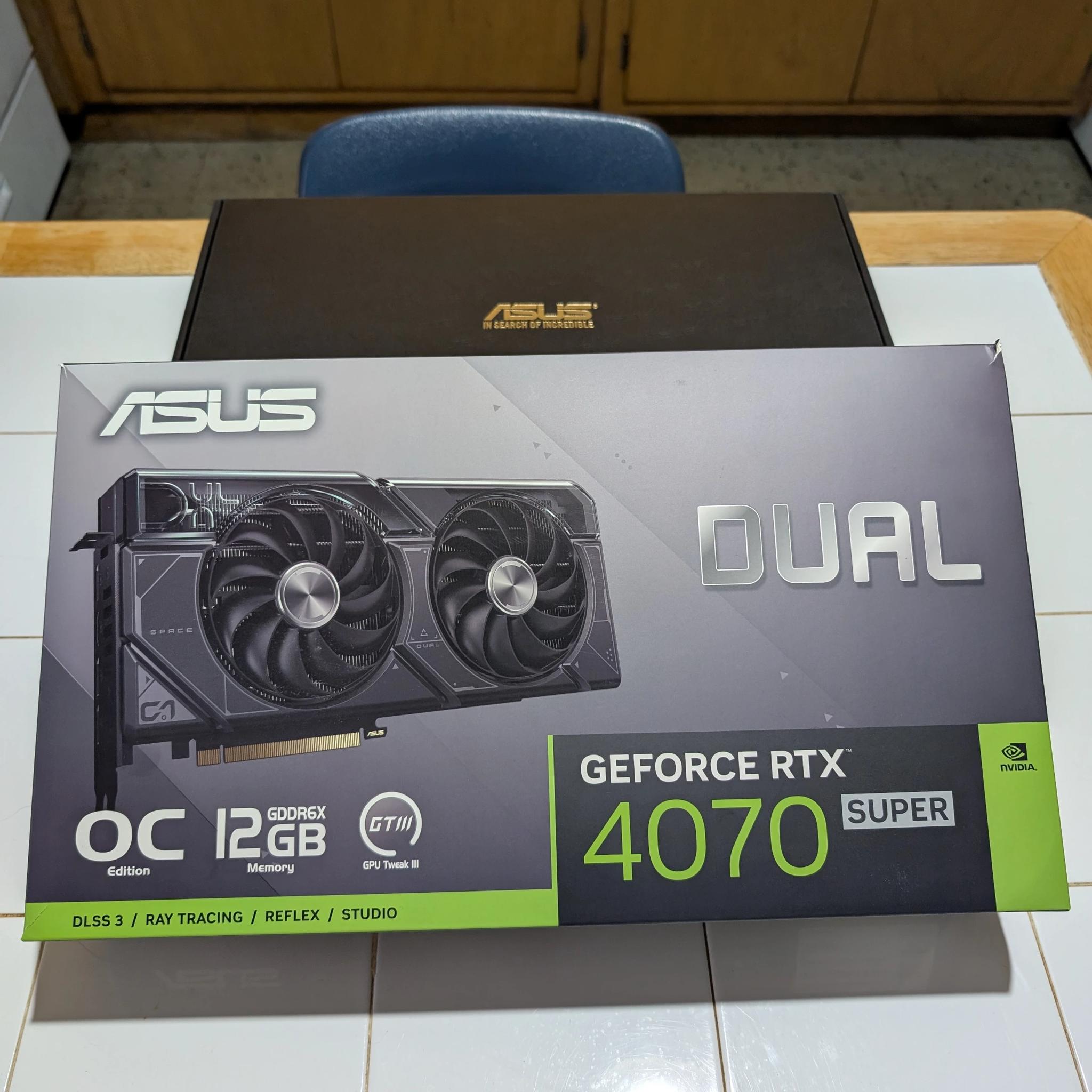 Asus Dual RTX 4070 Super OC