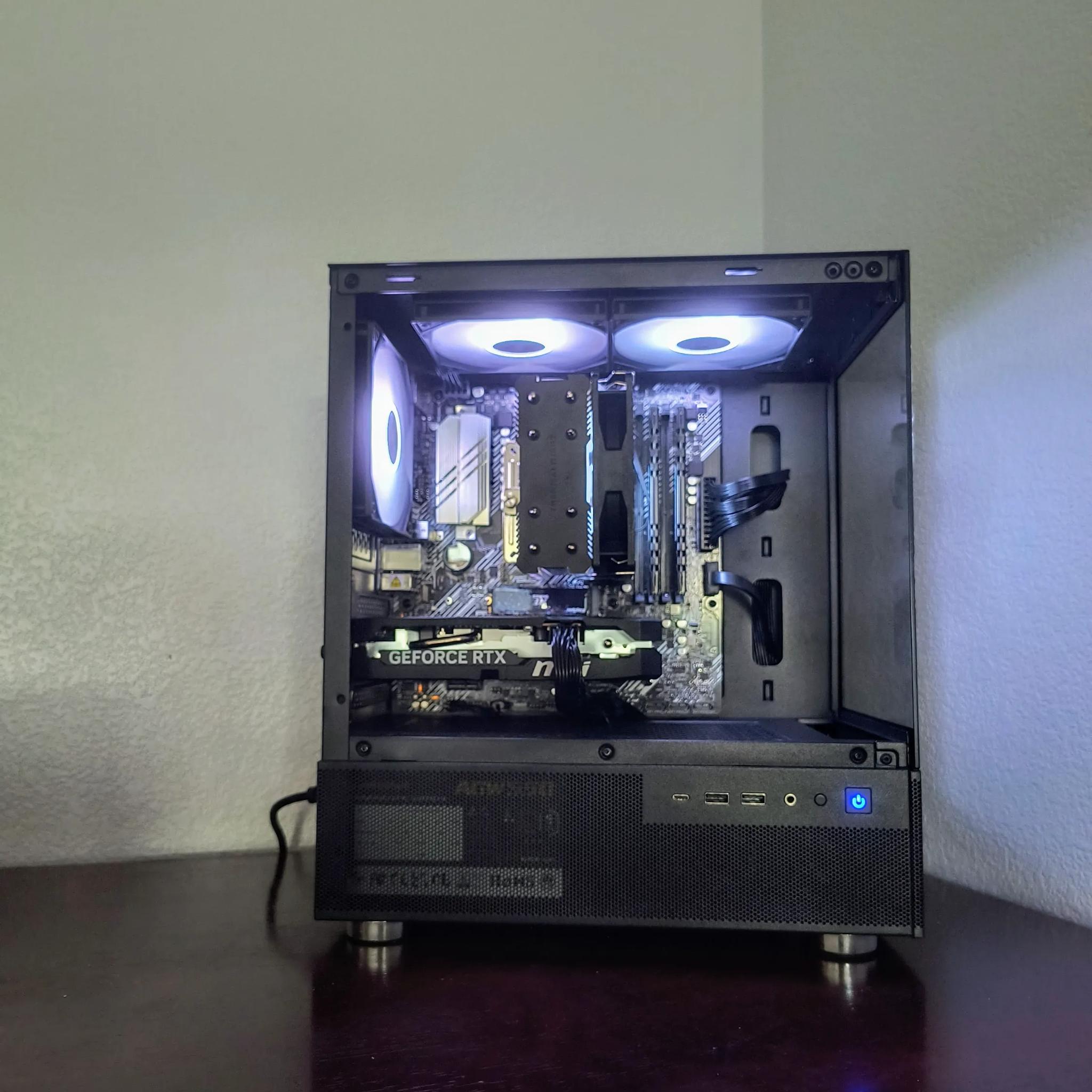 🏅Glory🏅 New Micro PC, Nvidia RTX 5050+Ryzen 5 3600+32GB Ram & 1TB SSD= High Performance and Value
