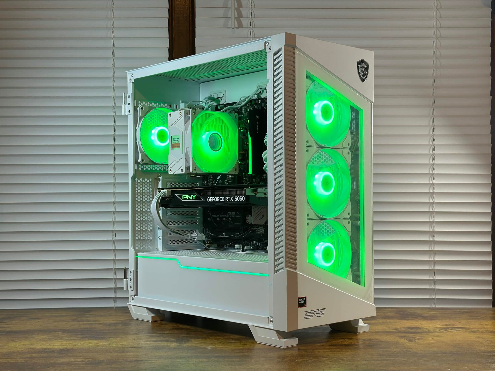 RTX 5060 8GB | Ryzen 5 9600X | 16GB DDR5 | 1TB SSD | Win11 | WIFI | 1080P/1440P Gaming PC