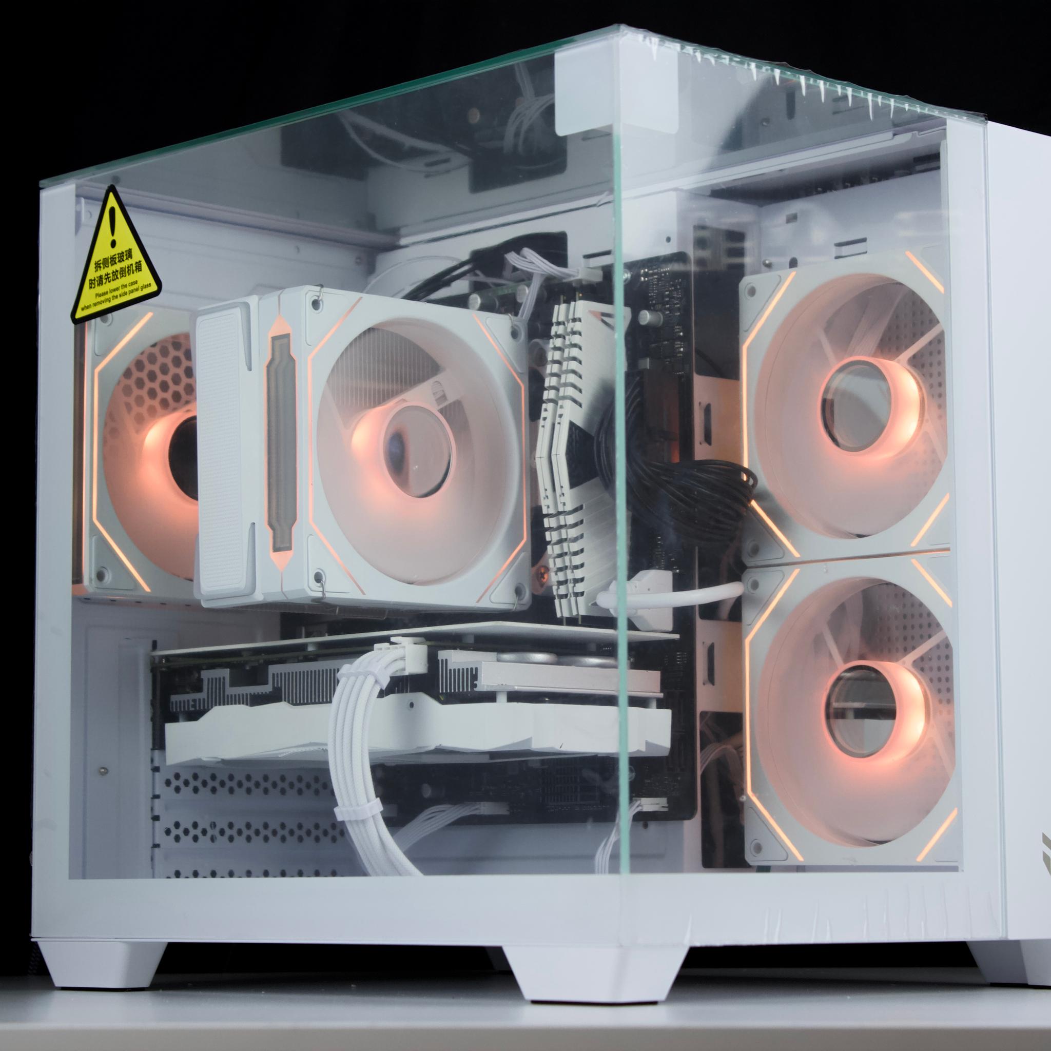 ❄️💎- Budget Whiteout PC | RTX 2060 Super, Ryzen 5 5500, 16GB White RAM, 1TB NVMe SSD ❄️💎
