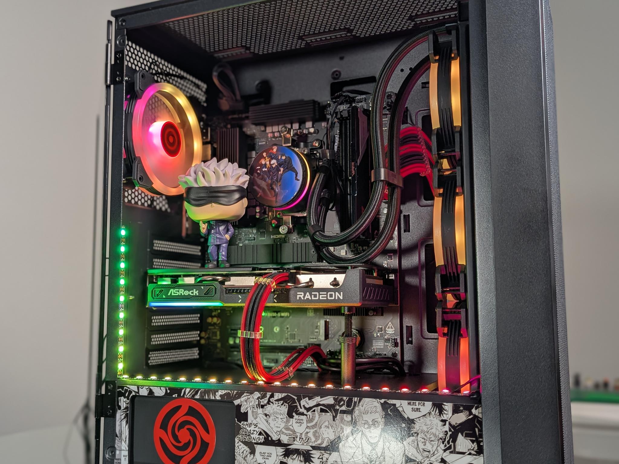 The Jujutsu Kaisen | Ryzen 5 9600X | RX 9060XT | 16GB DDR5 RAM | 1TB SSD