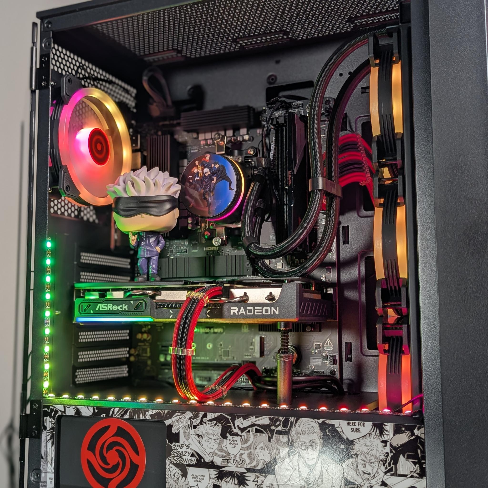 The Jujutsu Kaisen | Ryzen 5 9600X | RX 9060XT | 16GB DDR5 RAM | 1TB SSD