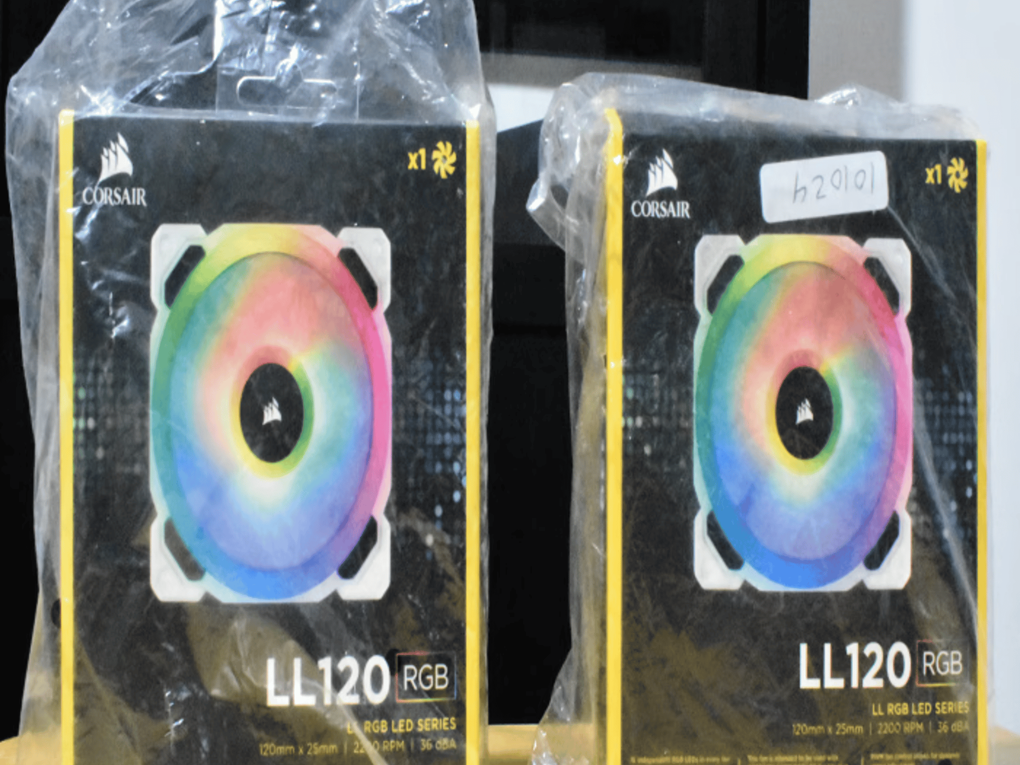 CORSAIR - LL Series 120mm - White (Pack of 2 Fans)