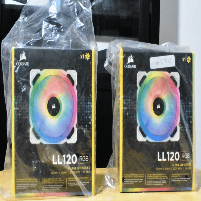 CORSAIR - LL Series 120mm - White (Pack of 2 Fans)