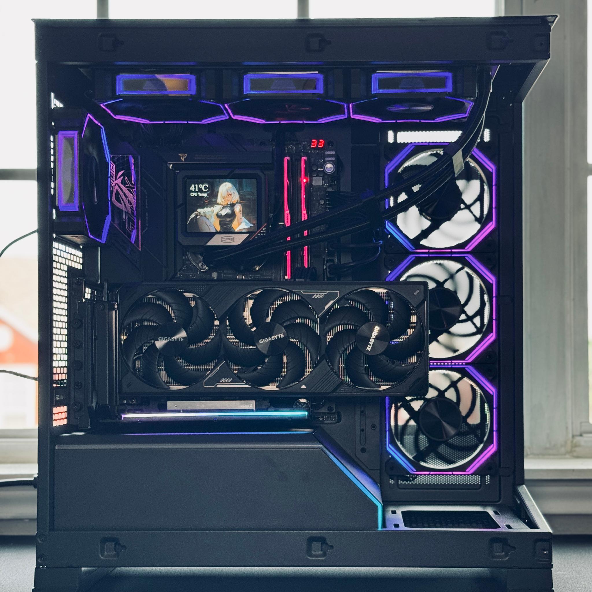 Ultra High-End Custom PC | Ryzen 9 9850X3D | RTX 5080 | 64GB DDR5 Trident Z | 4TB NVMe
