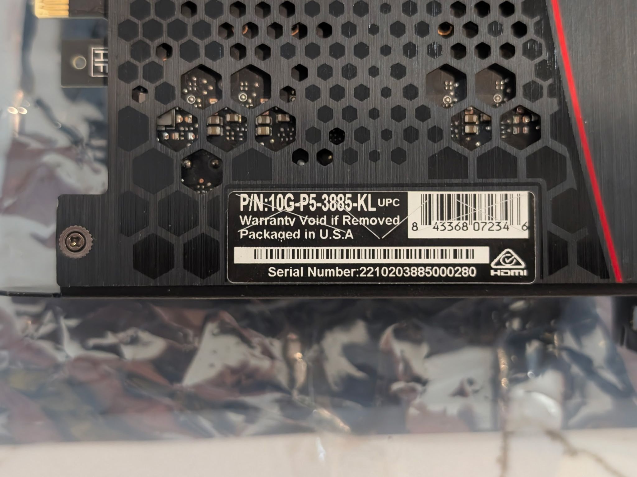 EVGA XC3 ULTRA GAMING GeForce RTX 3080 10GB