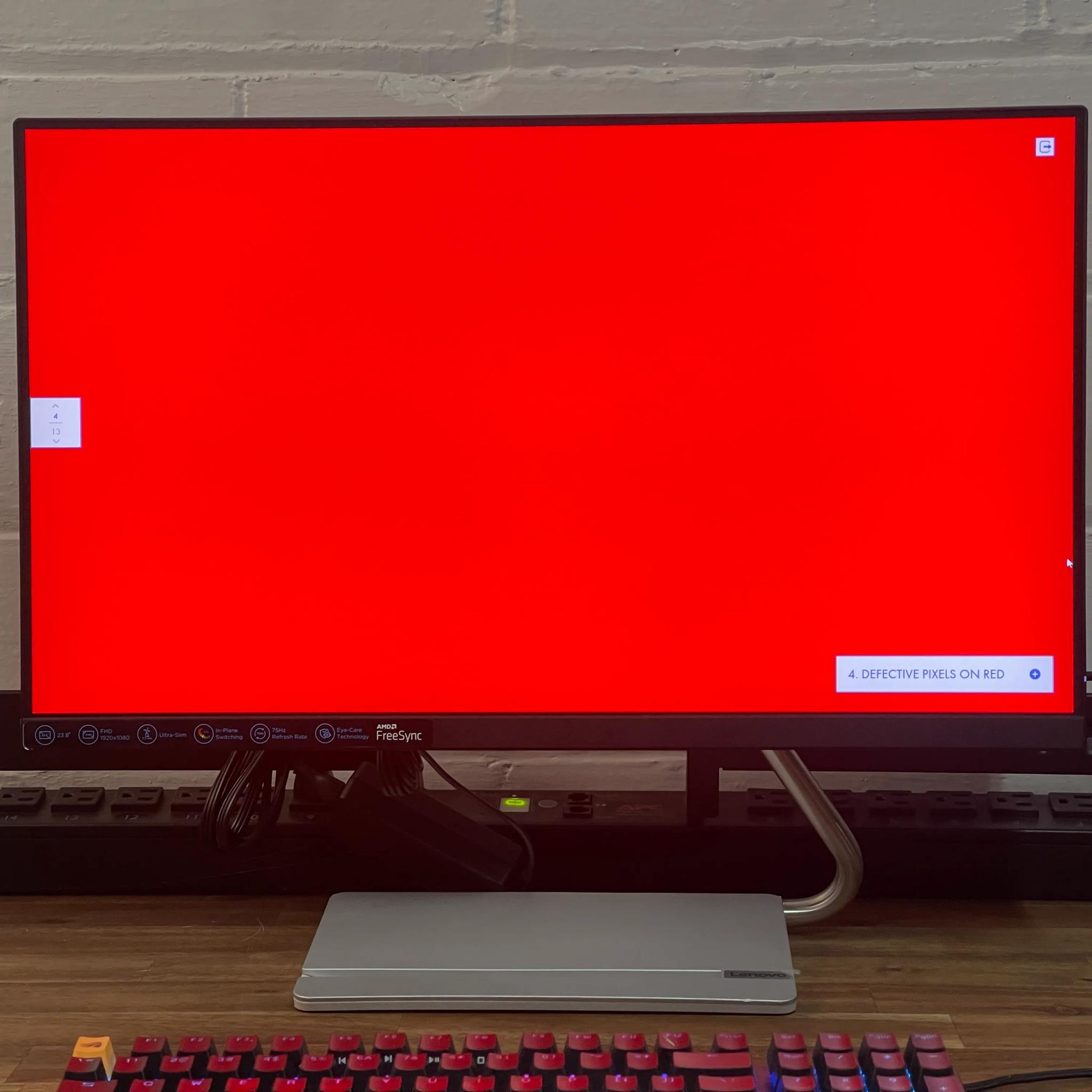 Lenovo Q24I-20 24" 1080p 75Hz Monitor