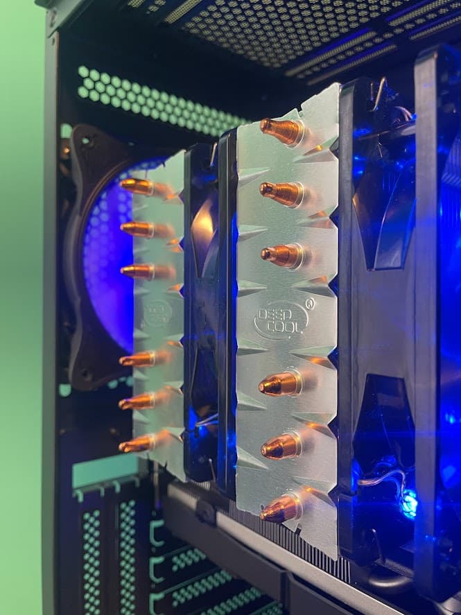 MESH Blue Gaming PC| Intel i5 / Amd RX580 / 8GB / 128GB SSD +500GB Win 10 Pro WiFi