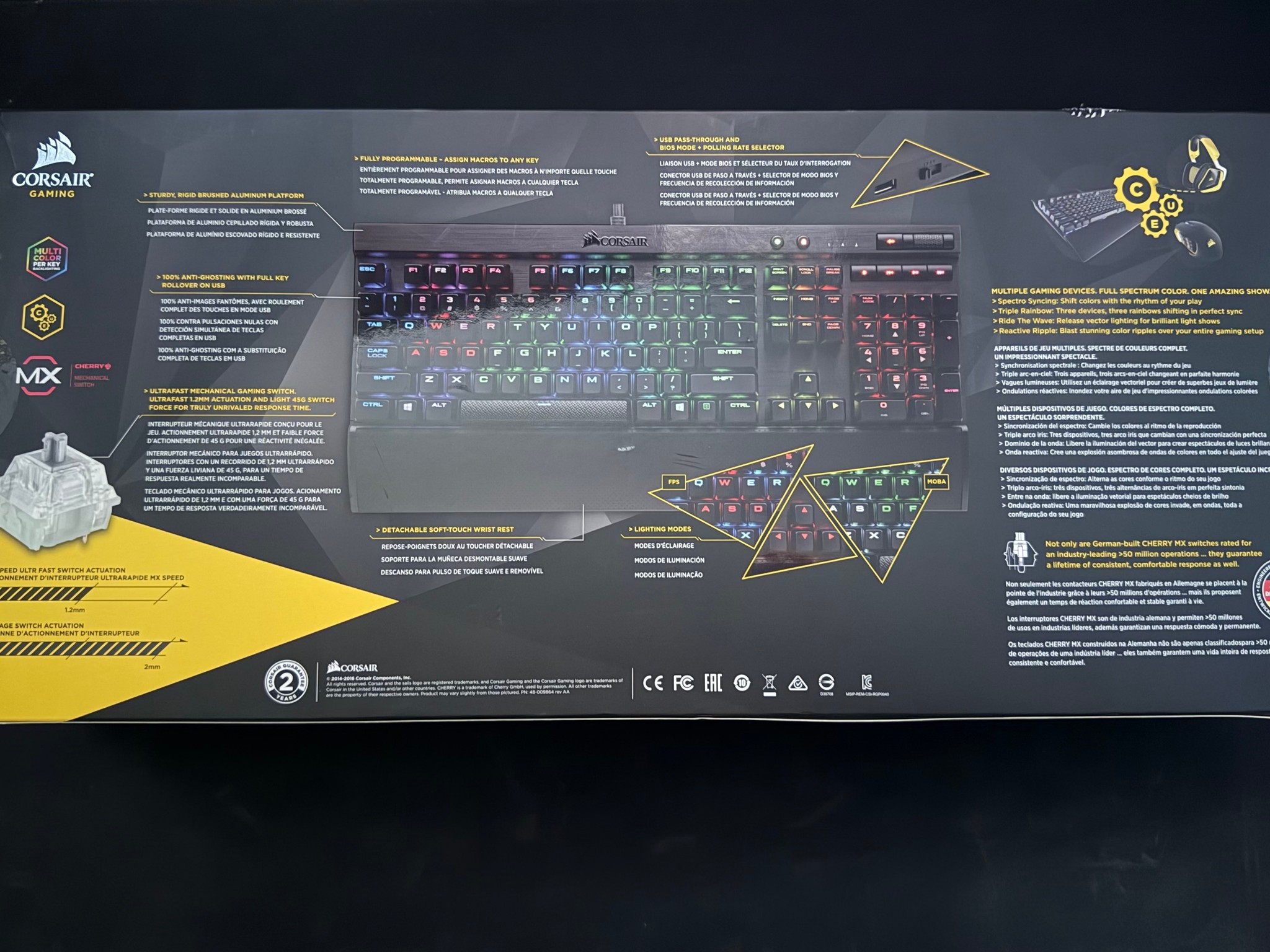 Corsair K70 RGB RAPIDFIRE
