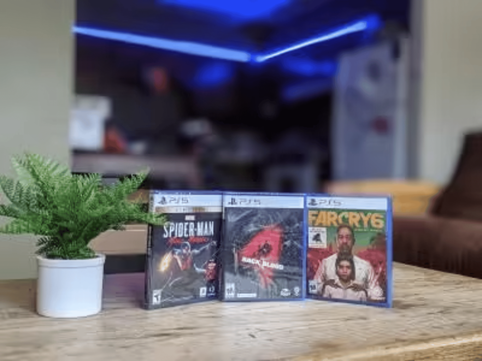 PS5 combo with games and extra controller 