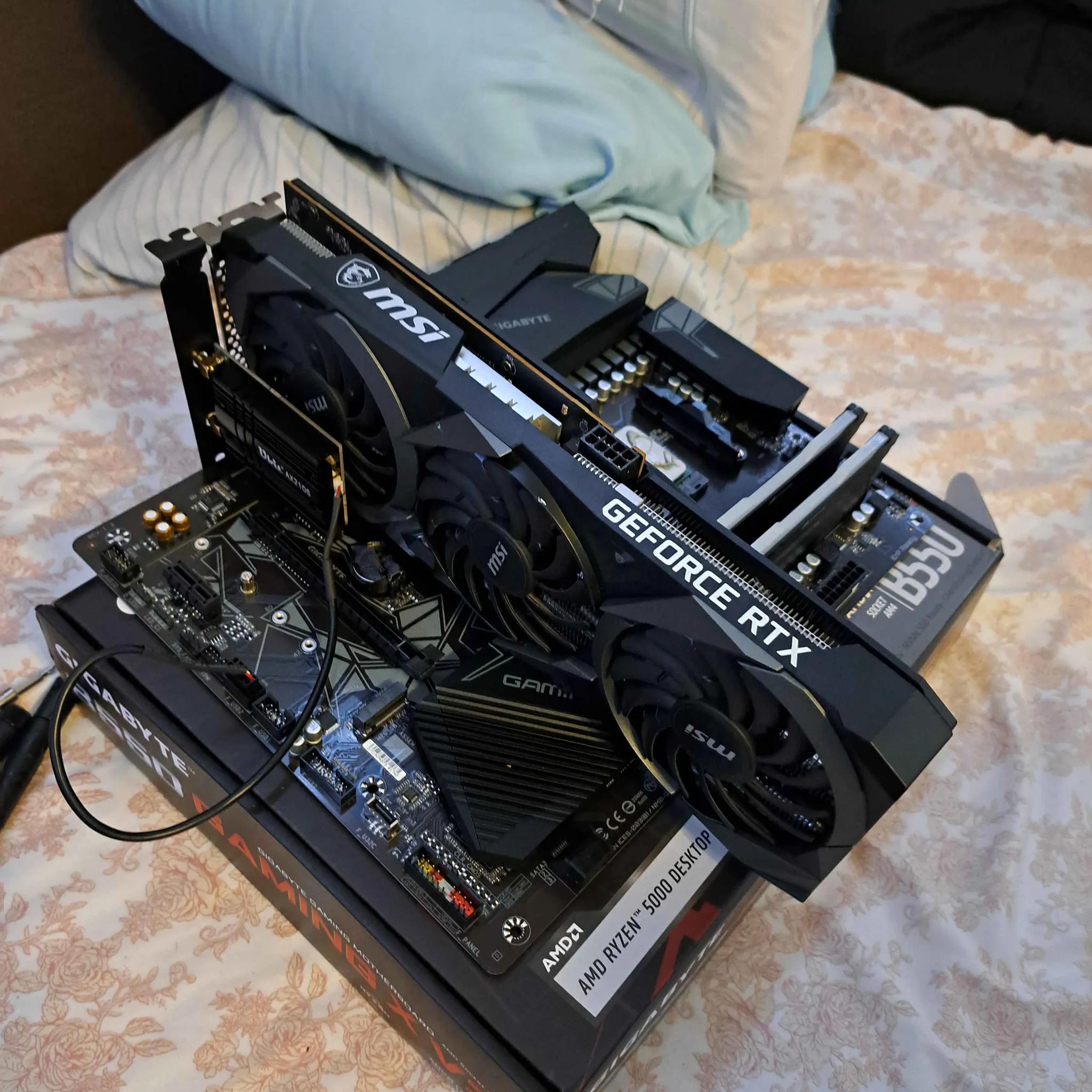 MSI RTX 3060 Ti VENTUS 3X 8G OC LHR