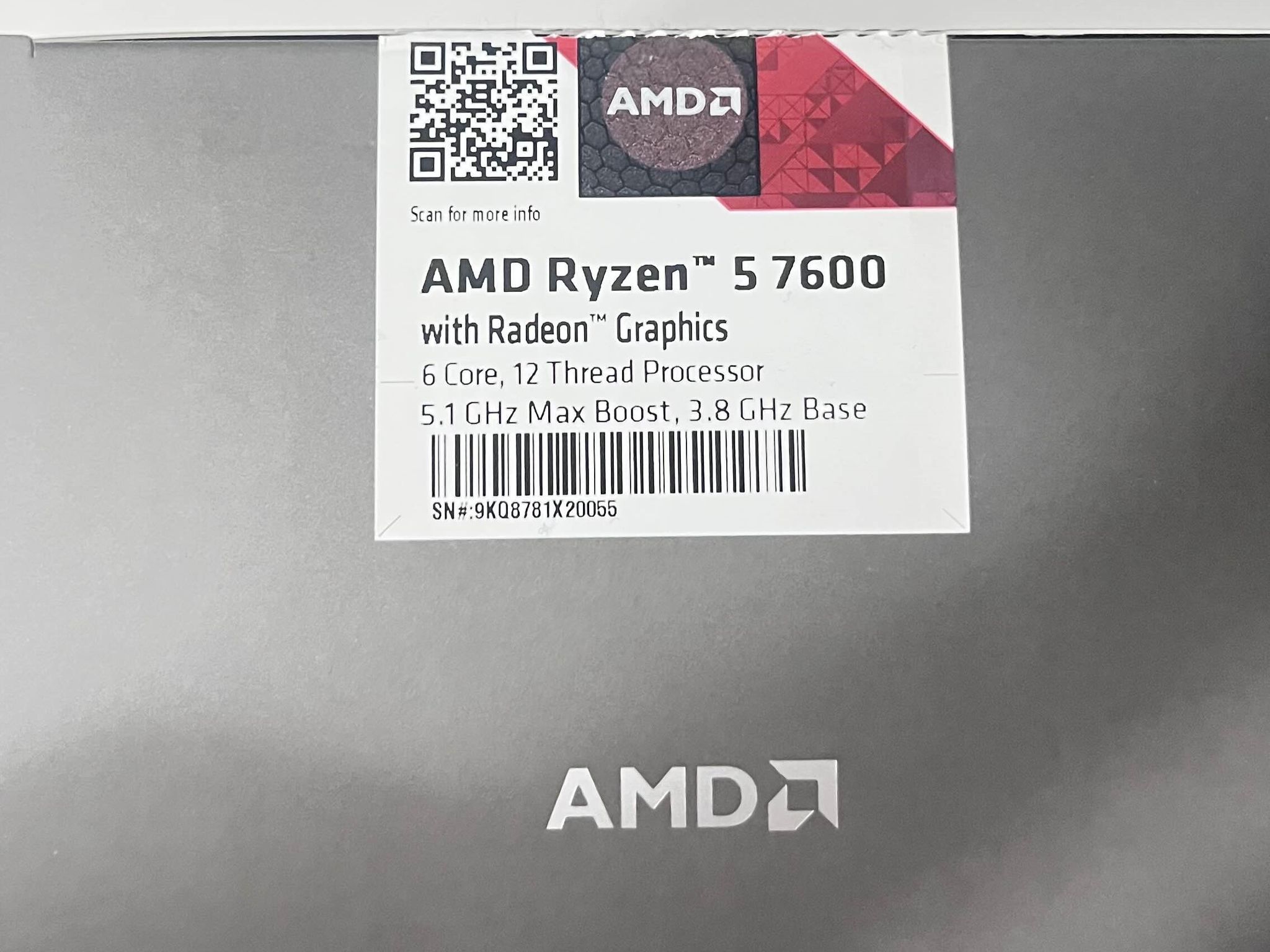 AMD Ryzen 5 7600