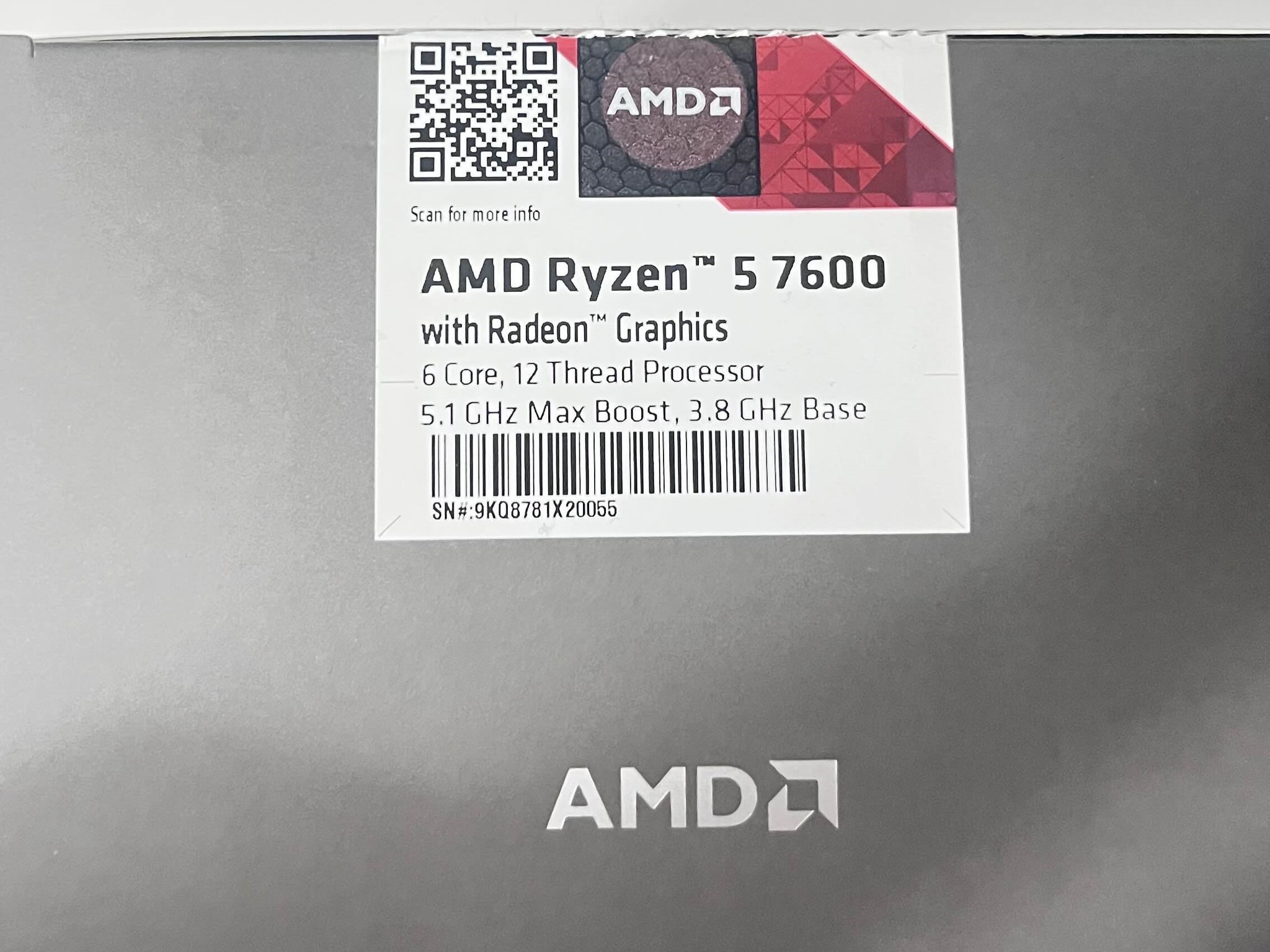 AMD Ryzen 5 7600