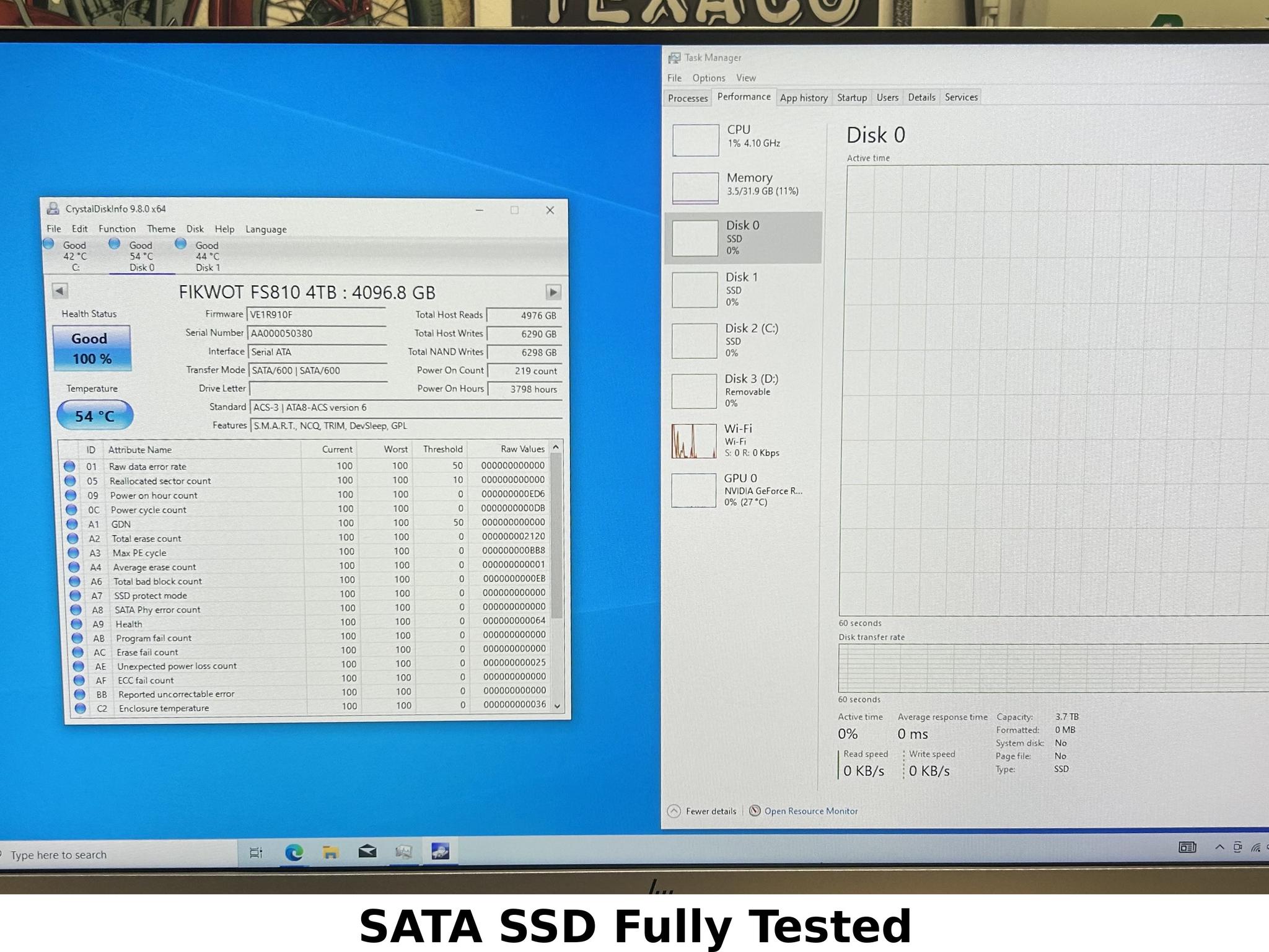 4TB 2.5" SATA SSD - Like New