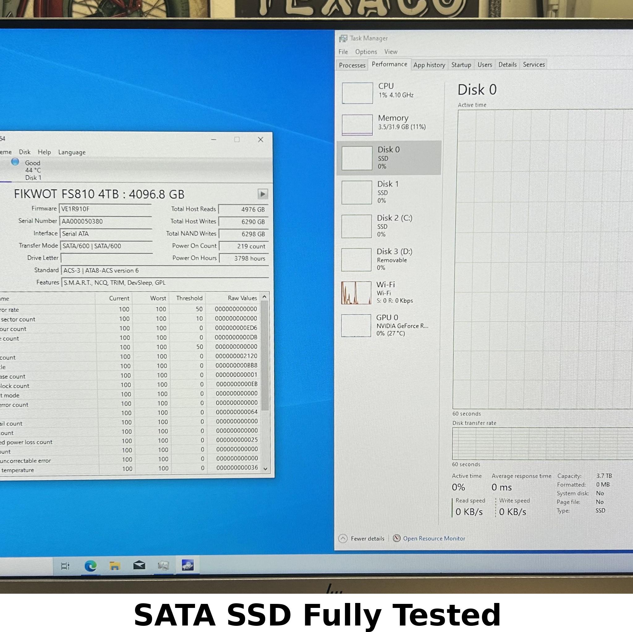 4TB 2.5" SATA SSD - Like New