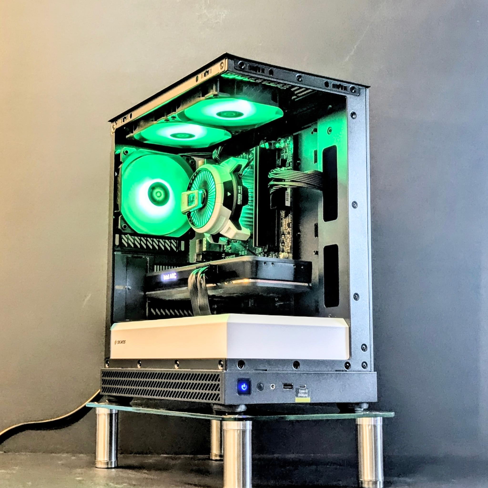 Budget 1440P Gaming PC⚫⚪|Intel ARC A750 LE|16GB RAM|Ryzen 5|Windows 11 Pro