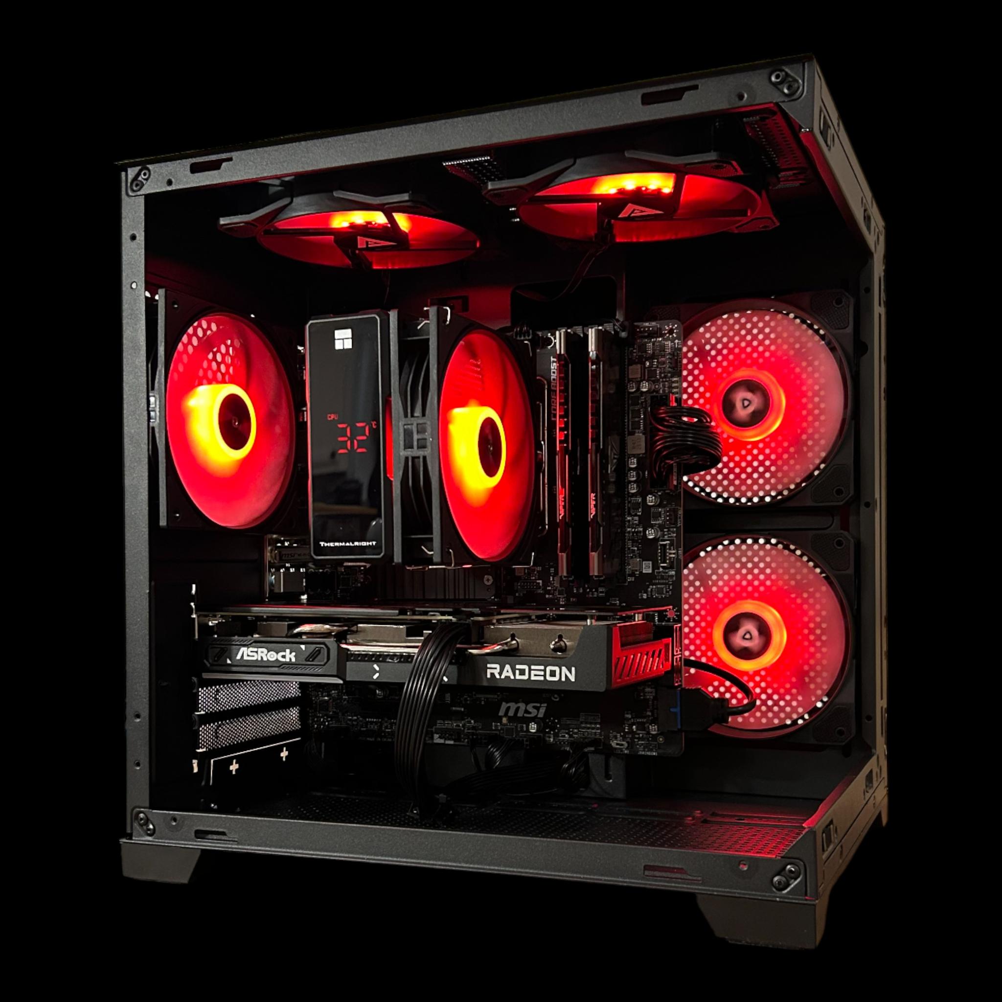 RX 9060XT 16GB | Ryzen 7 5700X | 16GB DDR4 | 1TB NVMe | The Mid-Range Beast RX