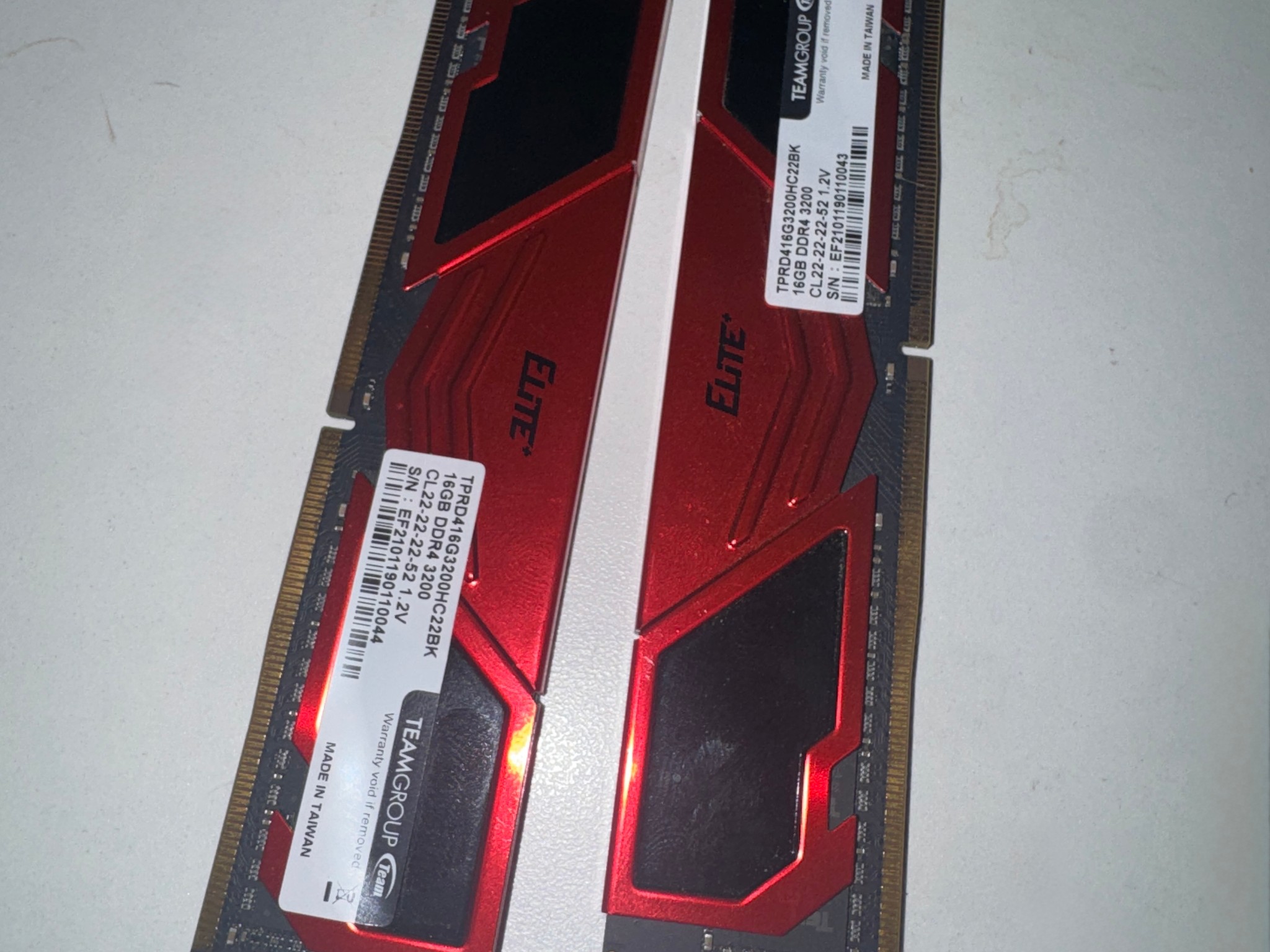 (Read desc) Teamgroup red ram 32GB ddr4 3200mhz